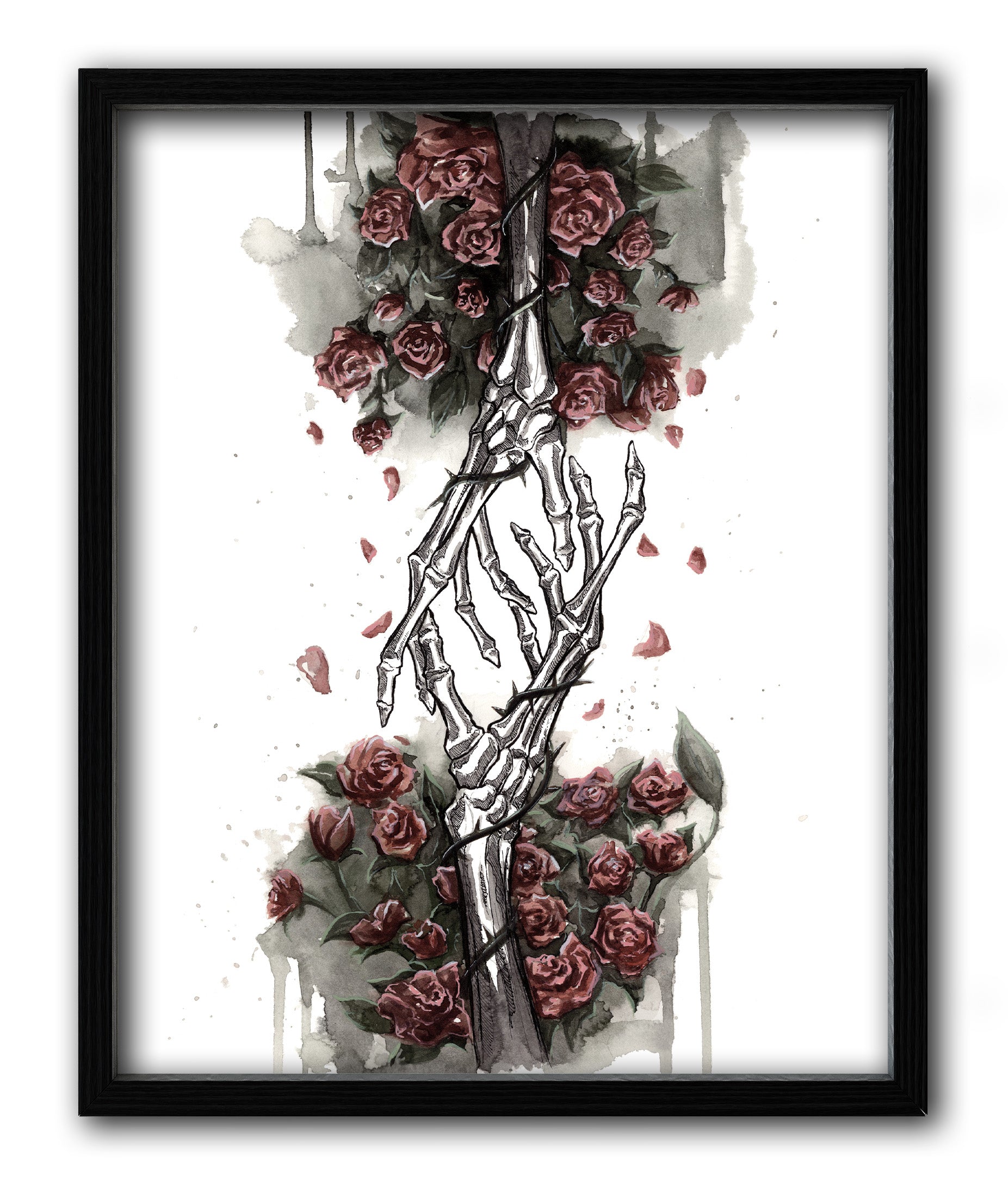 Thorns and Roses Print