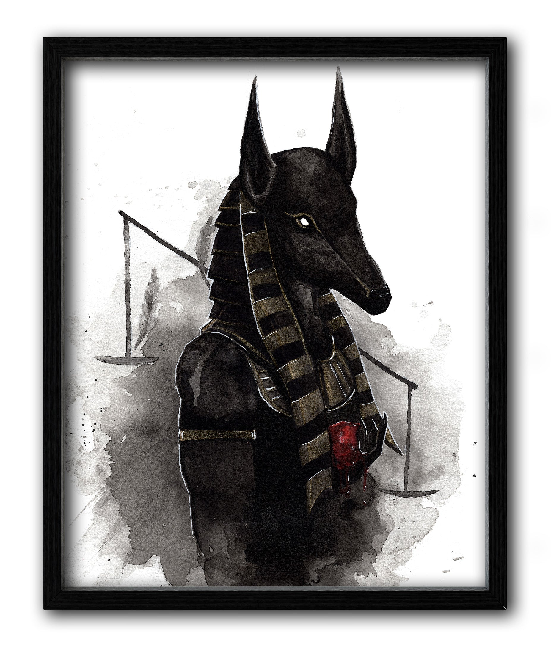 Anubis Print