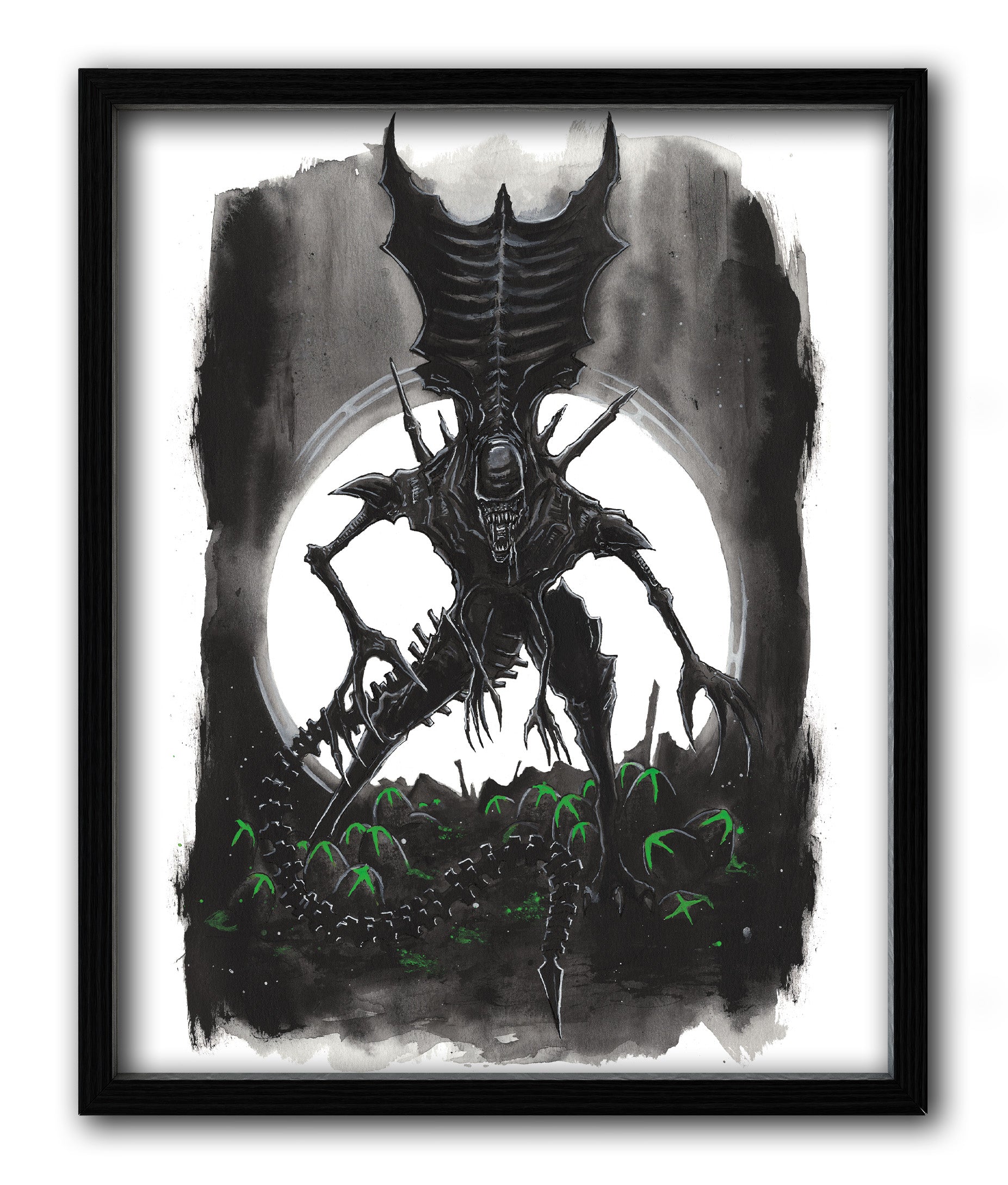 Xenomorph Queen Print
