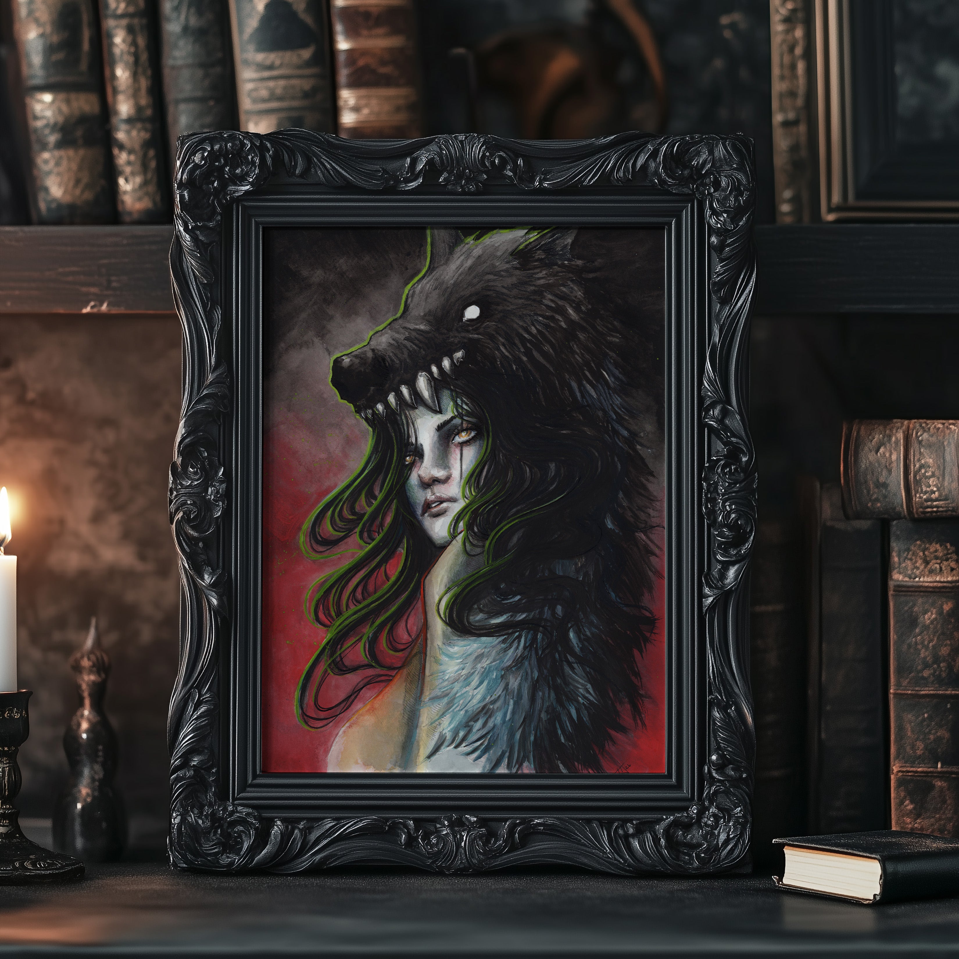 Becoming the Wolf Print