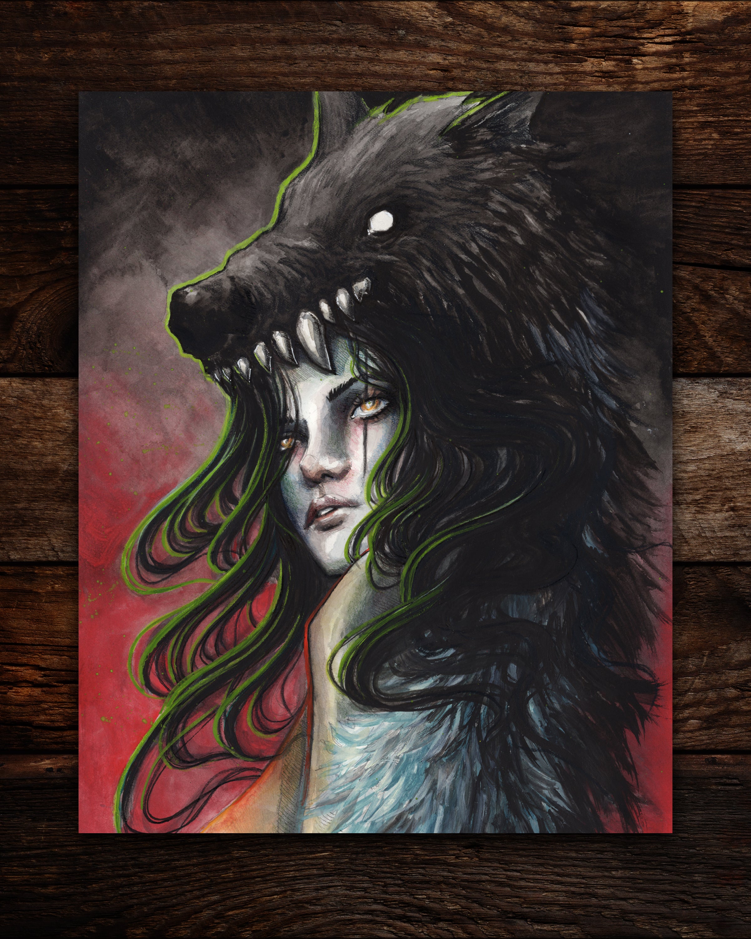 Becoming the Wolf Print