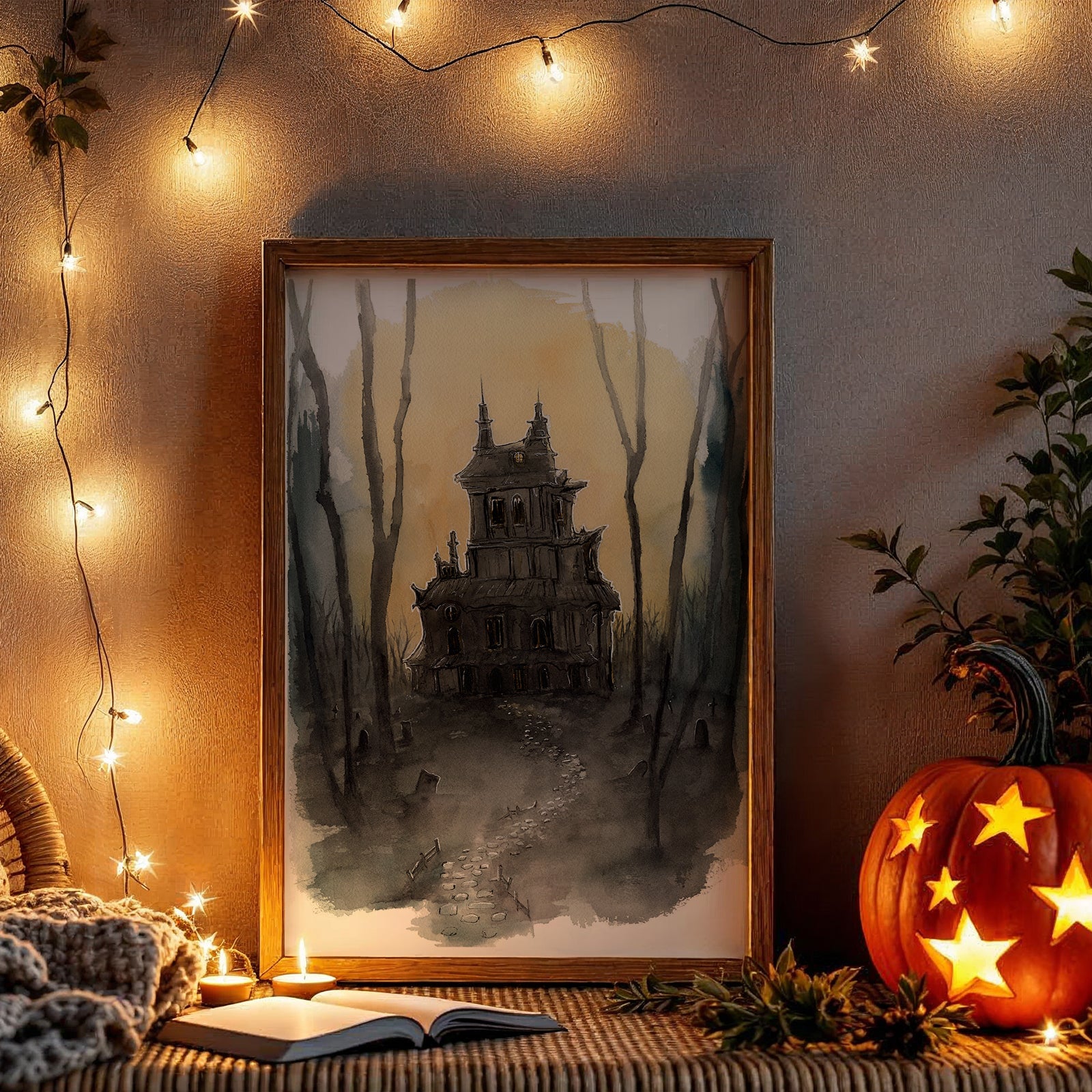 Haunted Manor Print