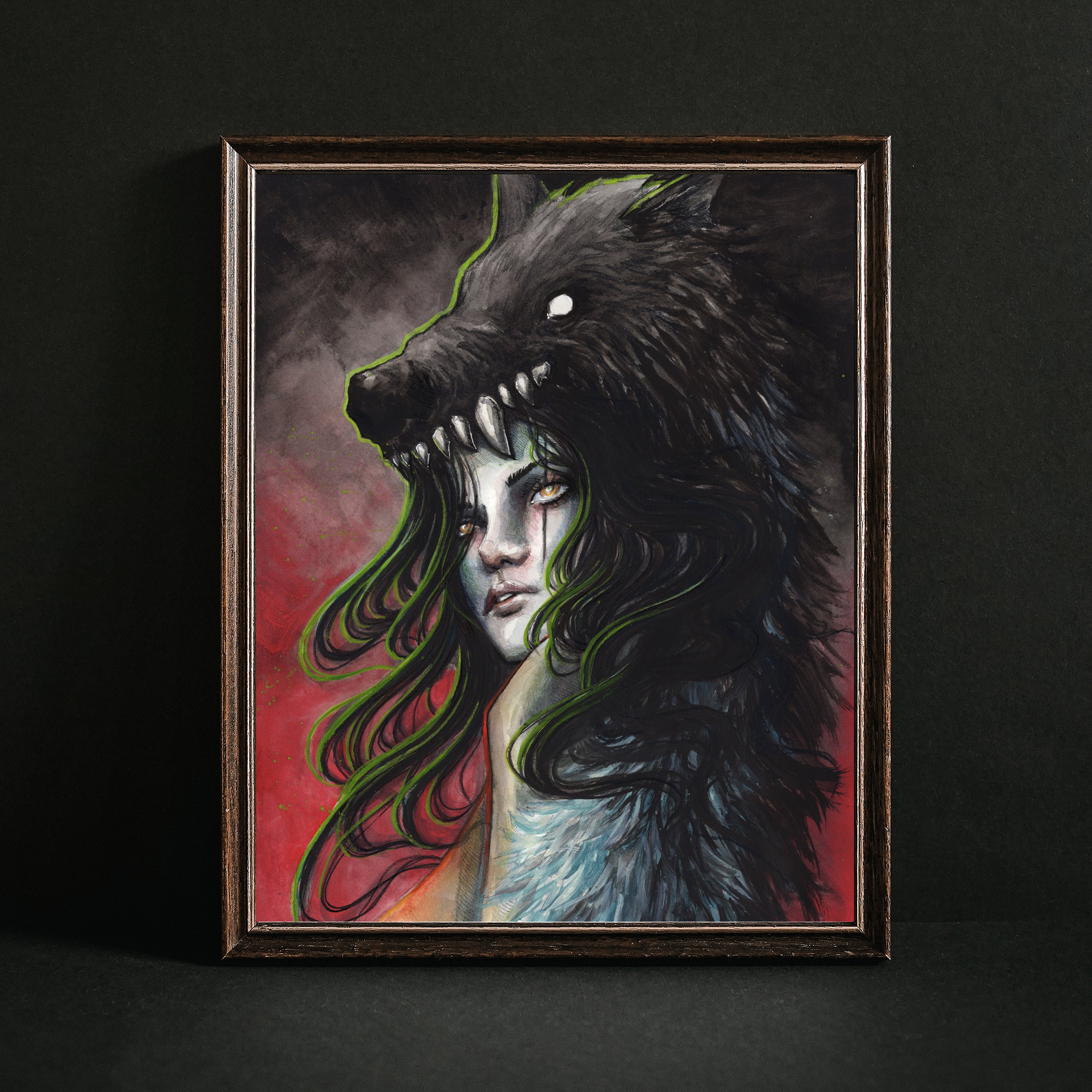 Becoming the Wolf Print