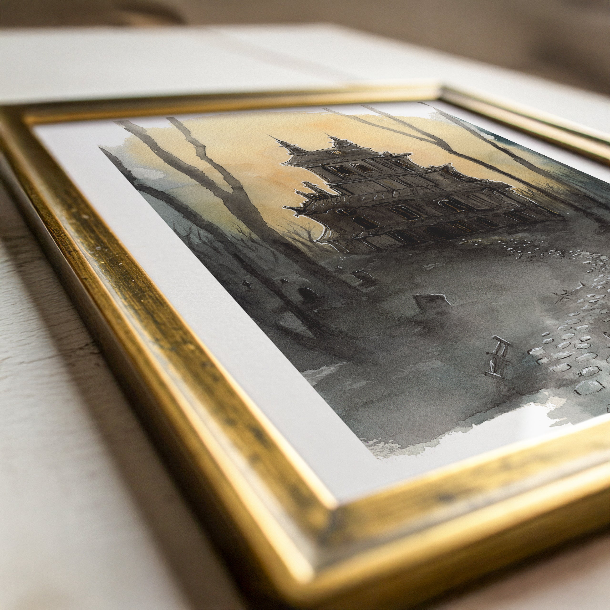 Haunted Manor Print