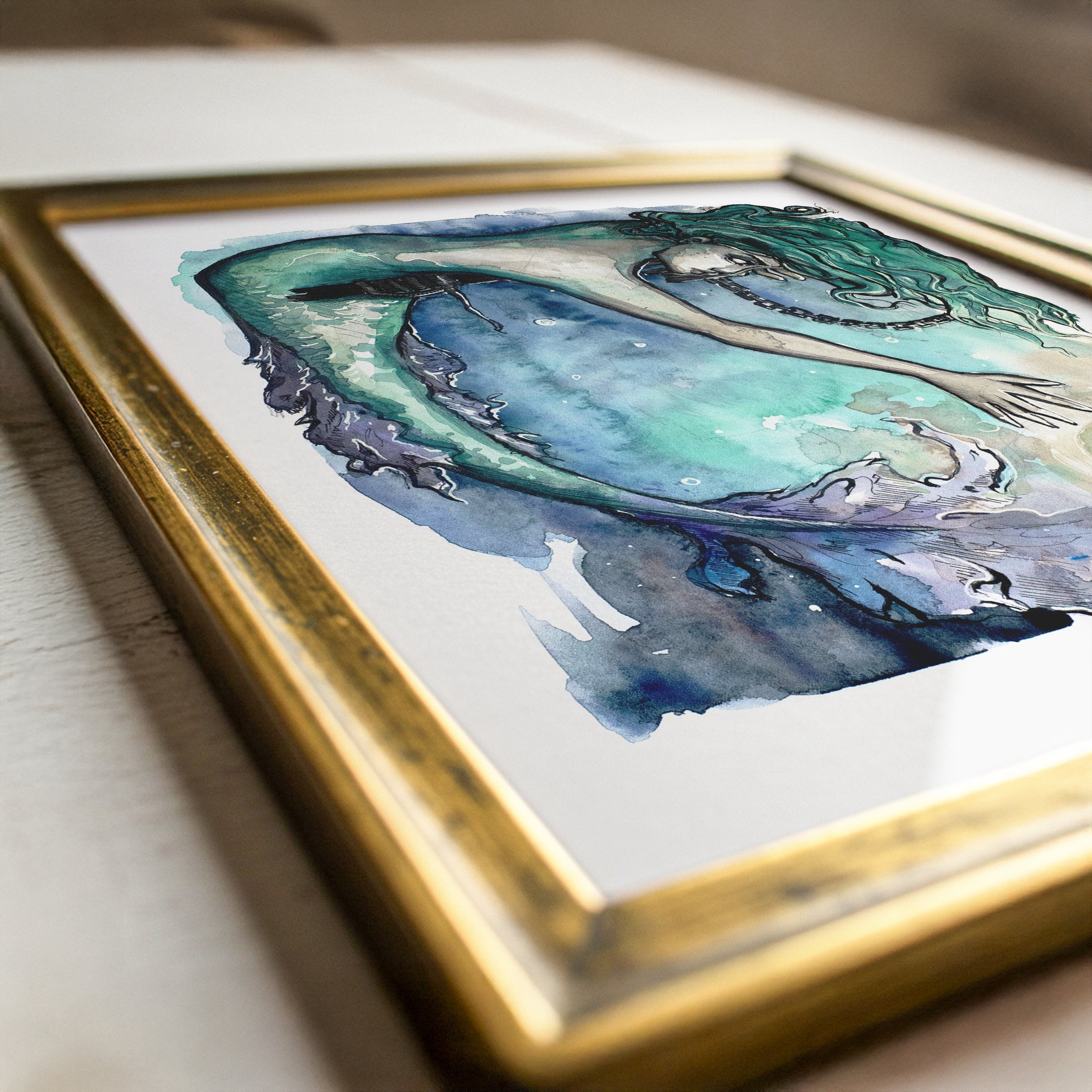 Mystical Mermaid Print