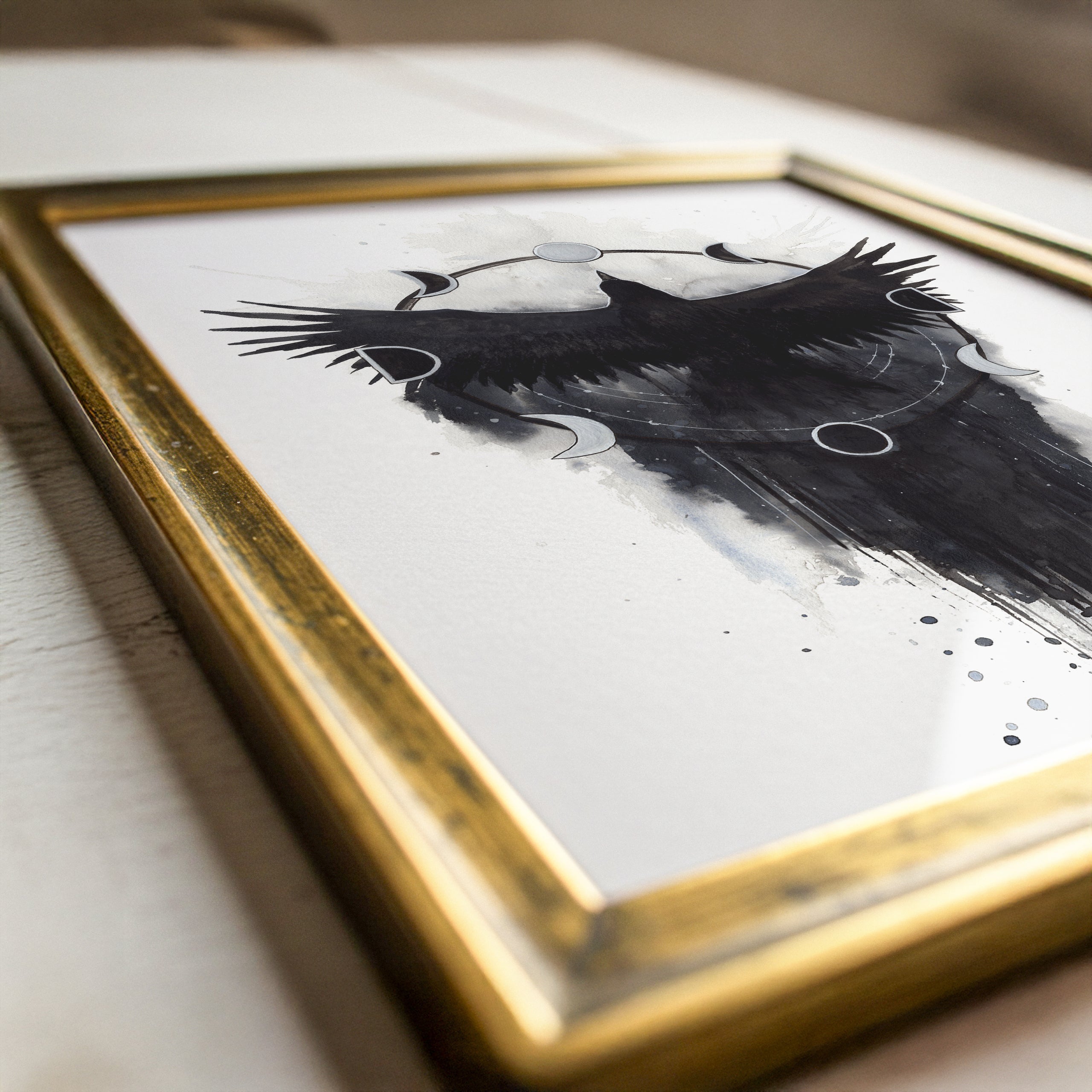 Lunar Raven Print