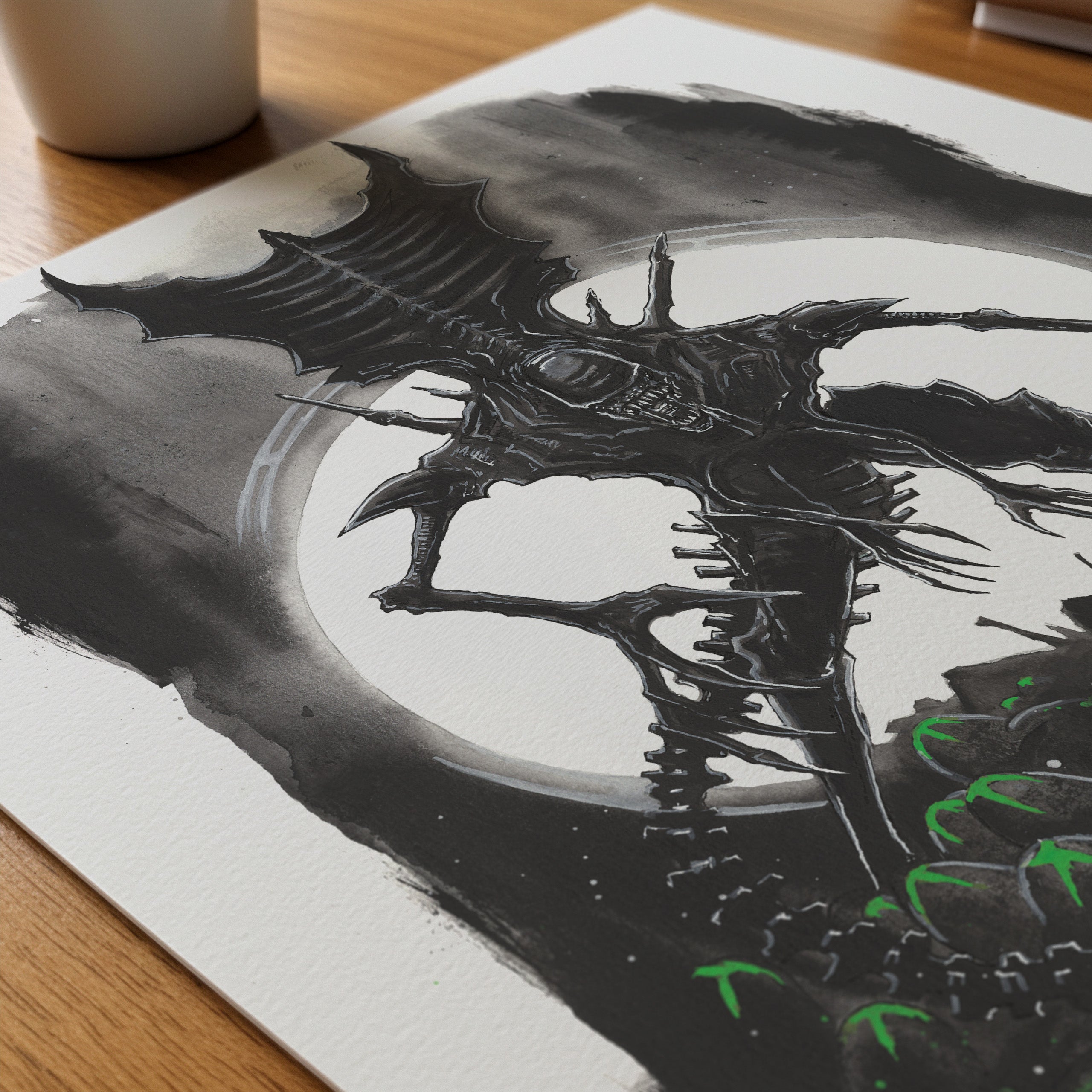 Xenomorph Queen Print