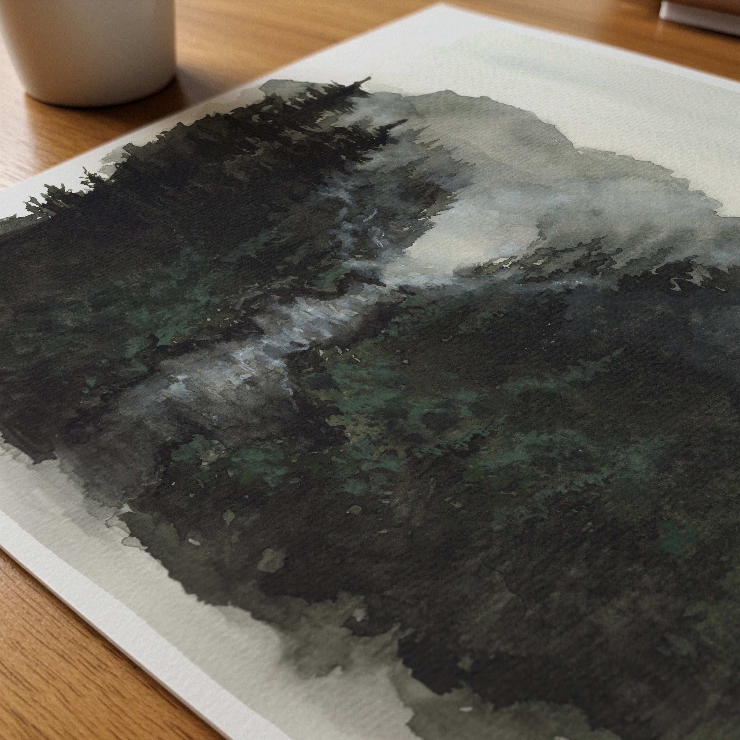 Dark Forest Print