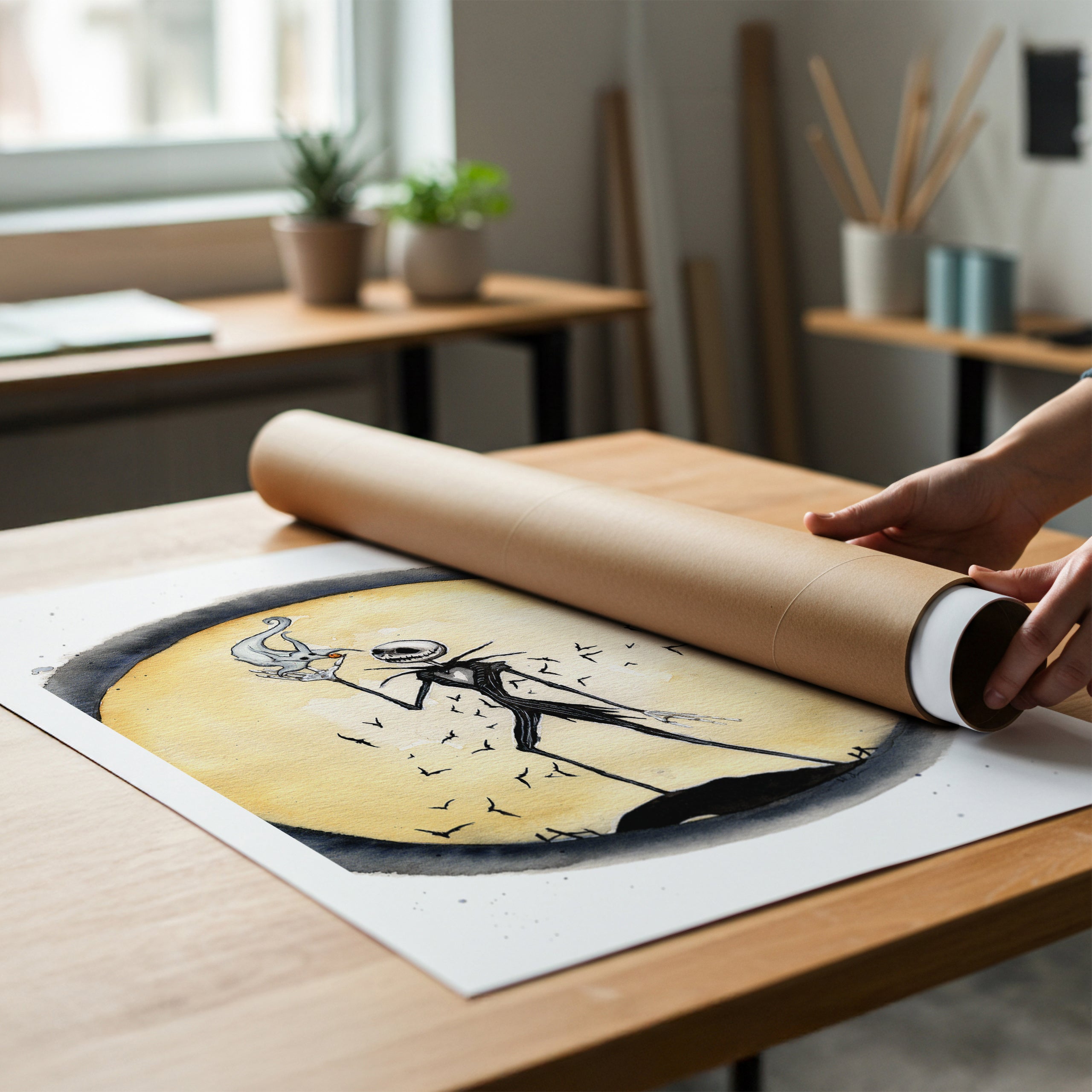 Jack Skellington Print