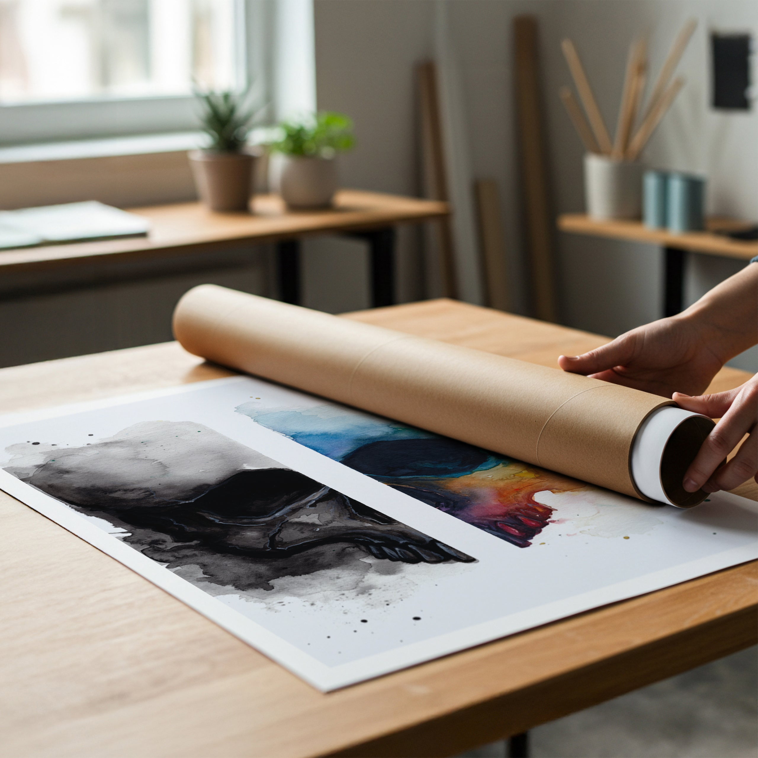 Deathly Divide Print