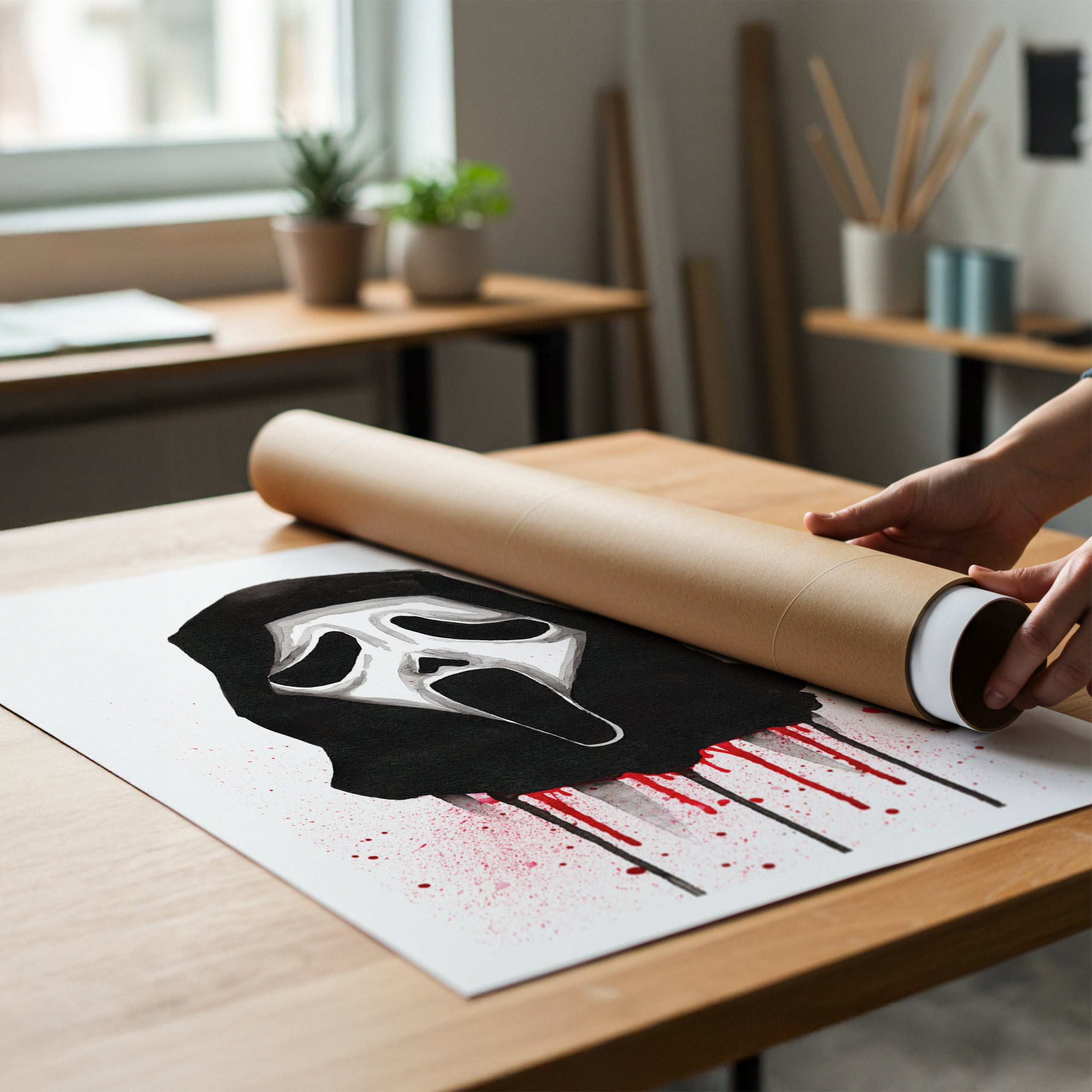 Ghostface Print