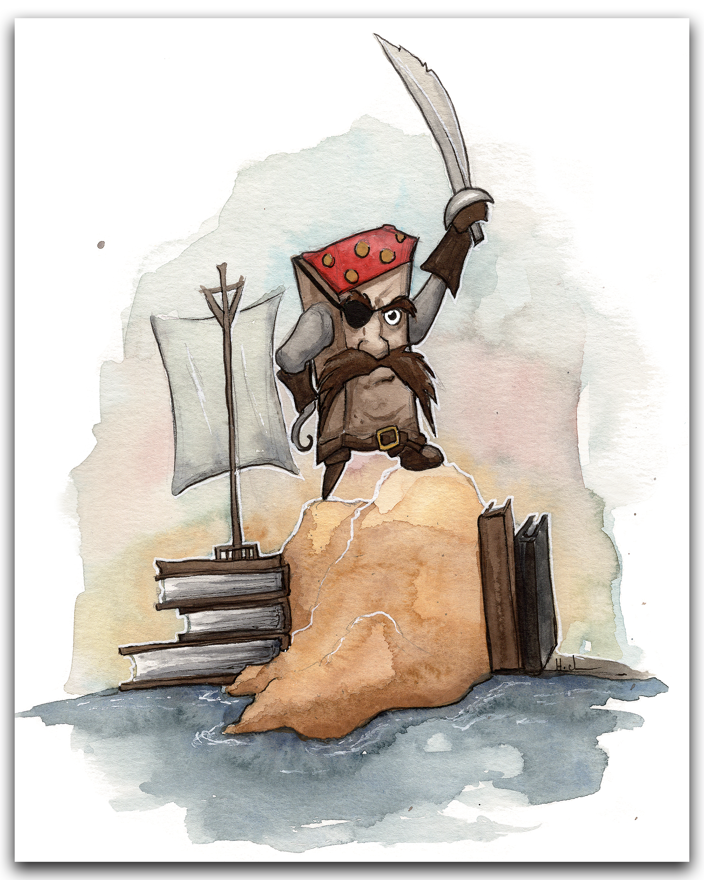 adventure pagemaster print top down