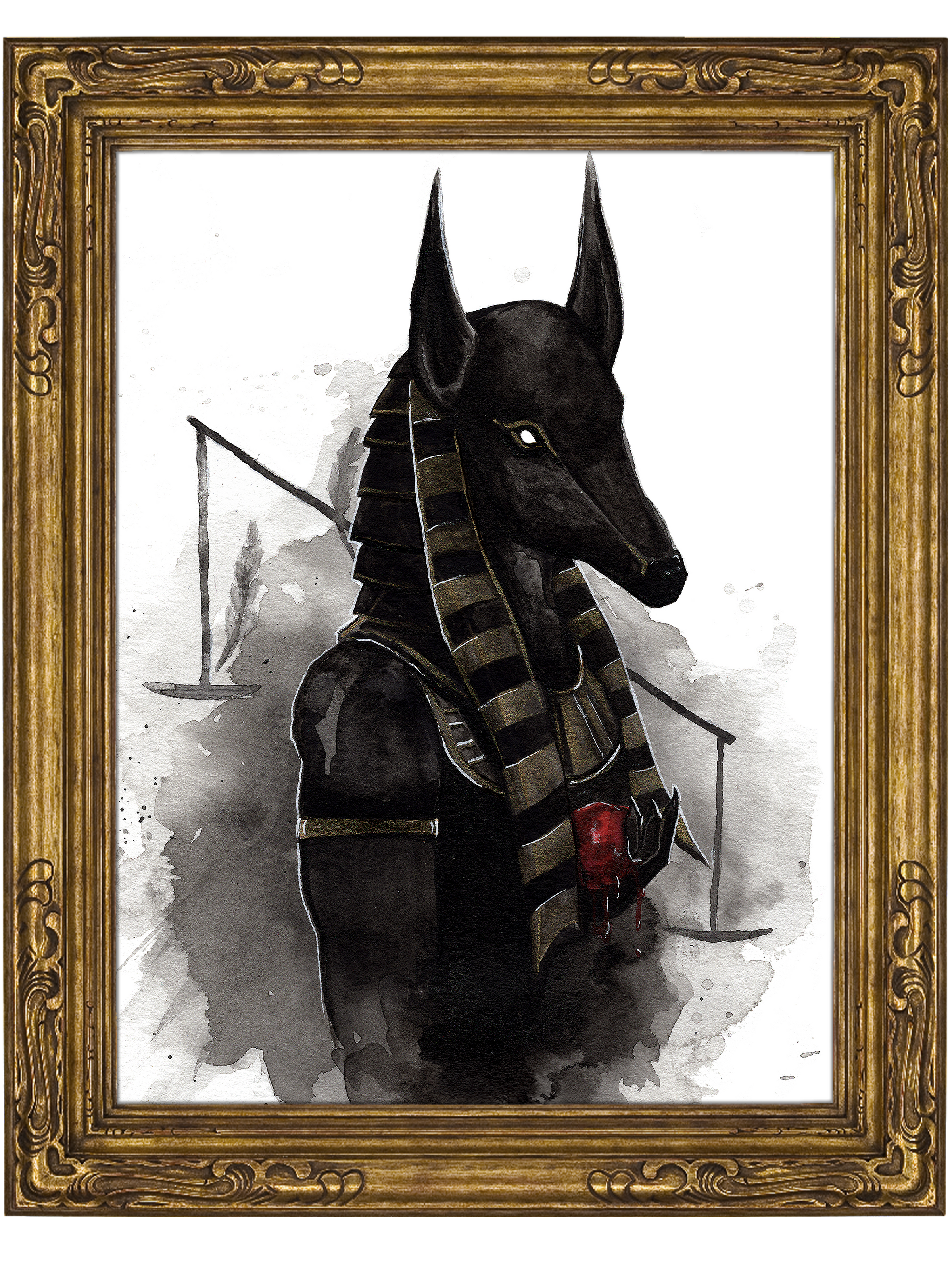 Anubis Print