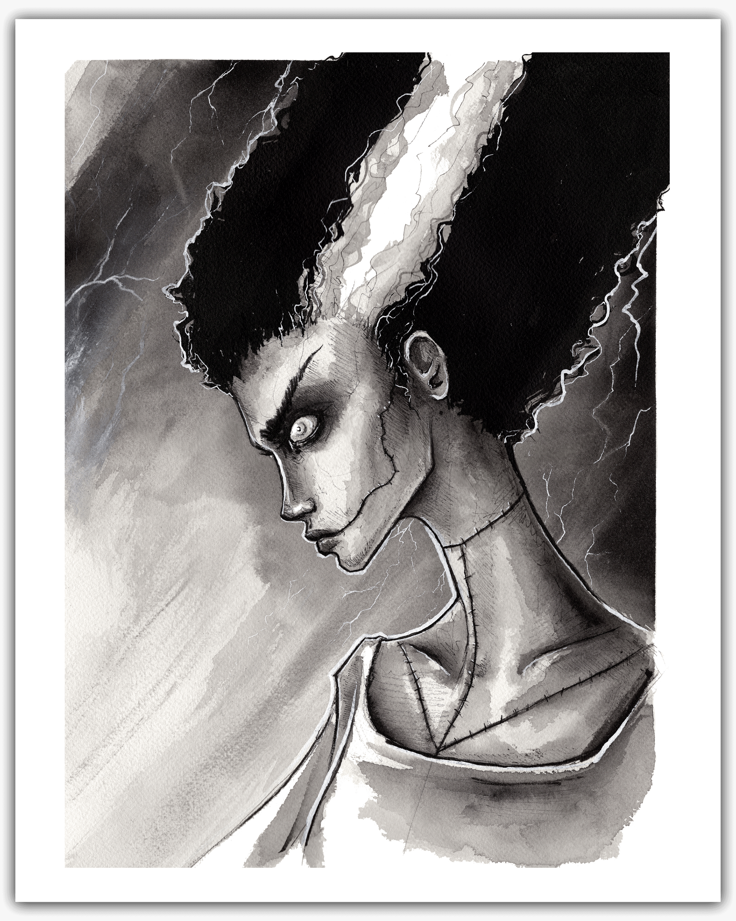 Bride of Frankenstein Print