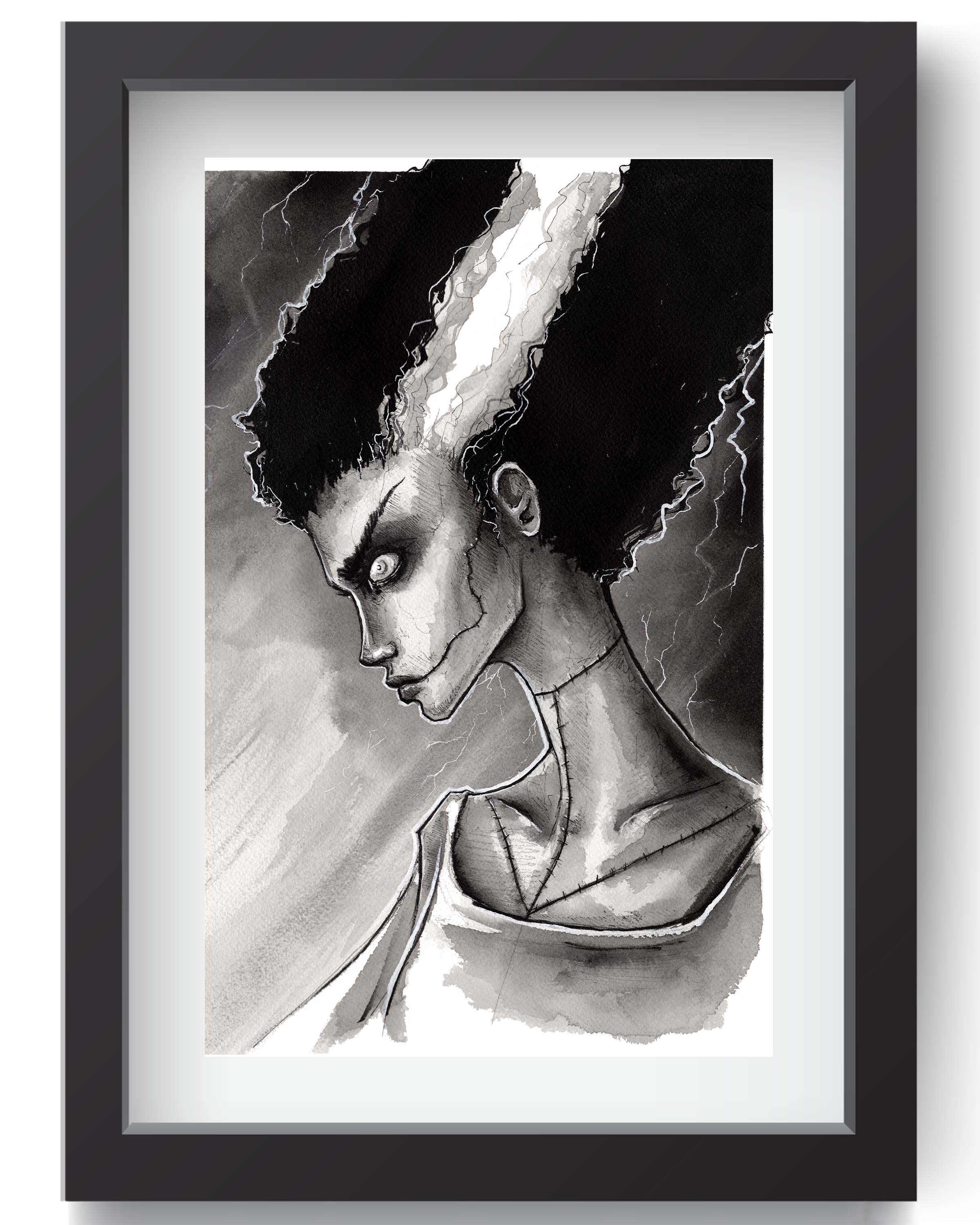 Bride of Frankenstein Print
