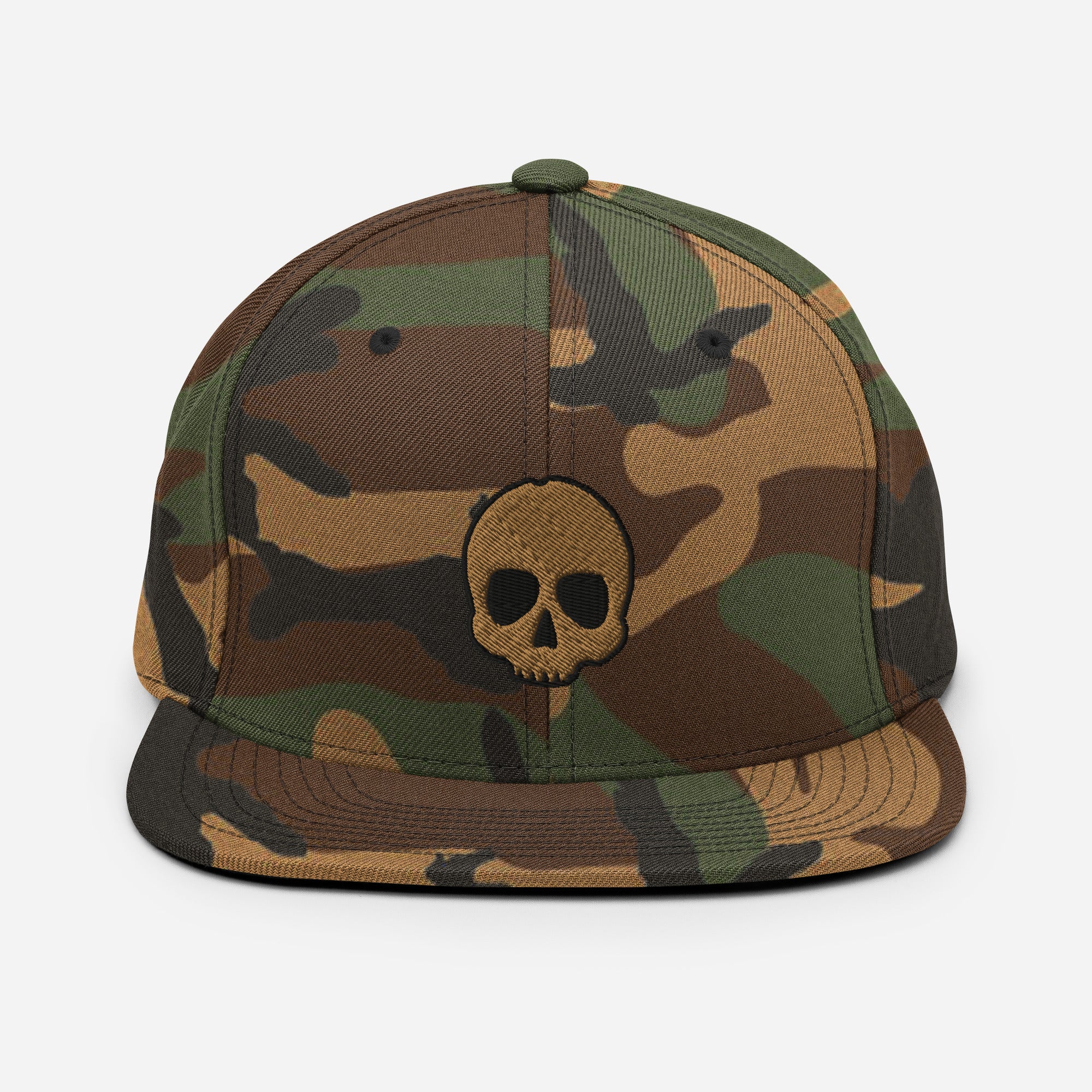 Skull Snapback Hat
