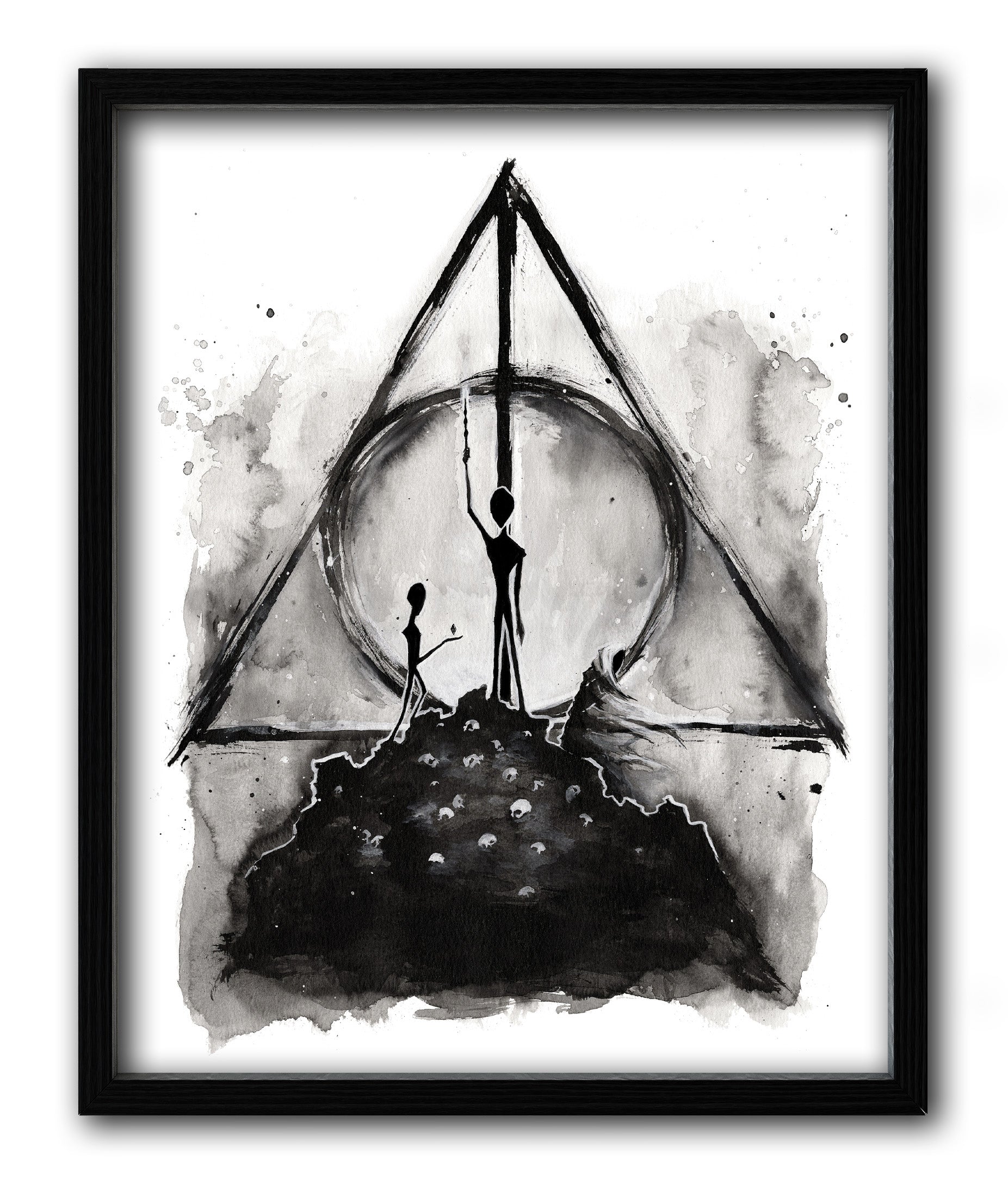 Deathly Hallows Print