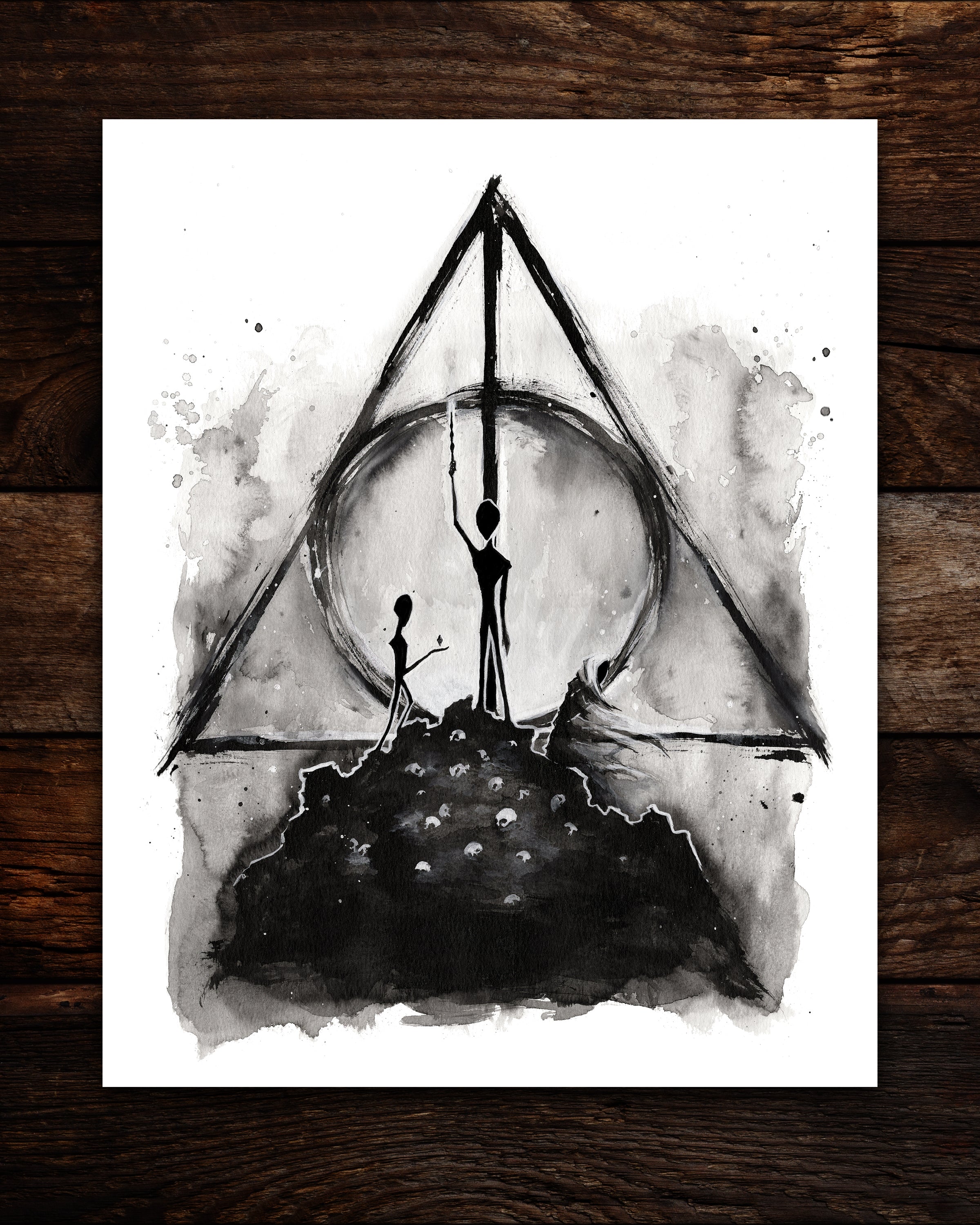 Deathly Hallows Print