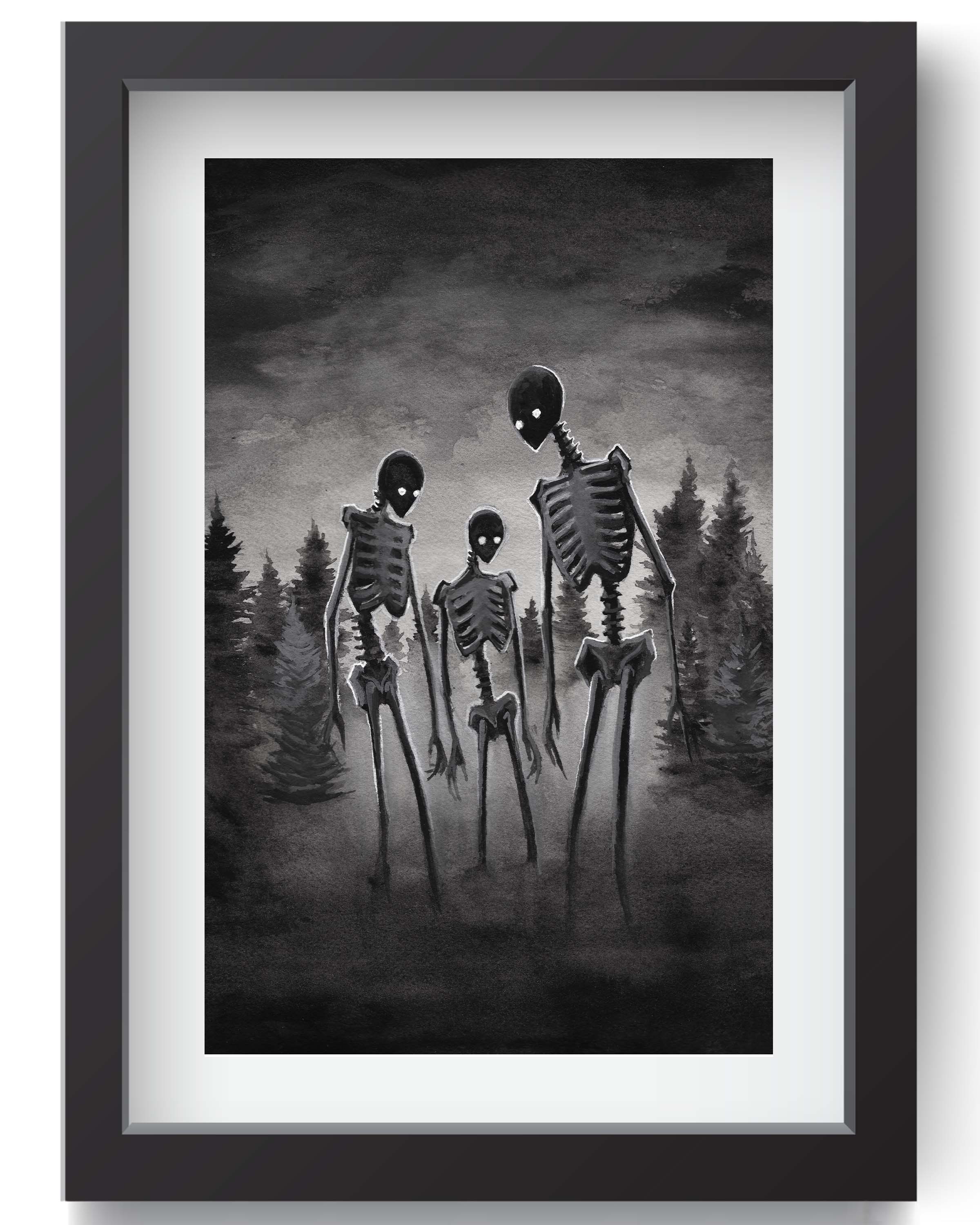 Bones of Giants Print