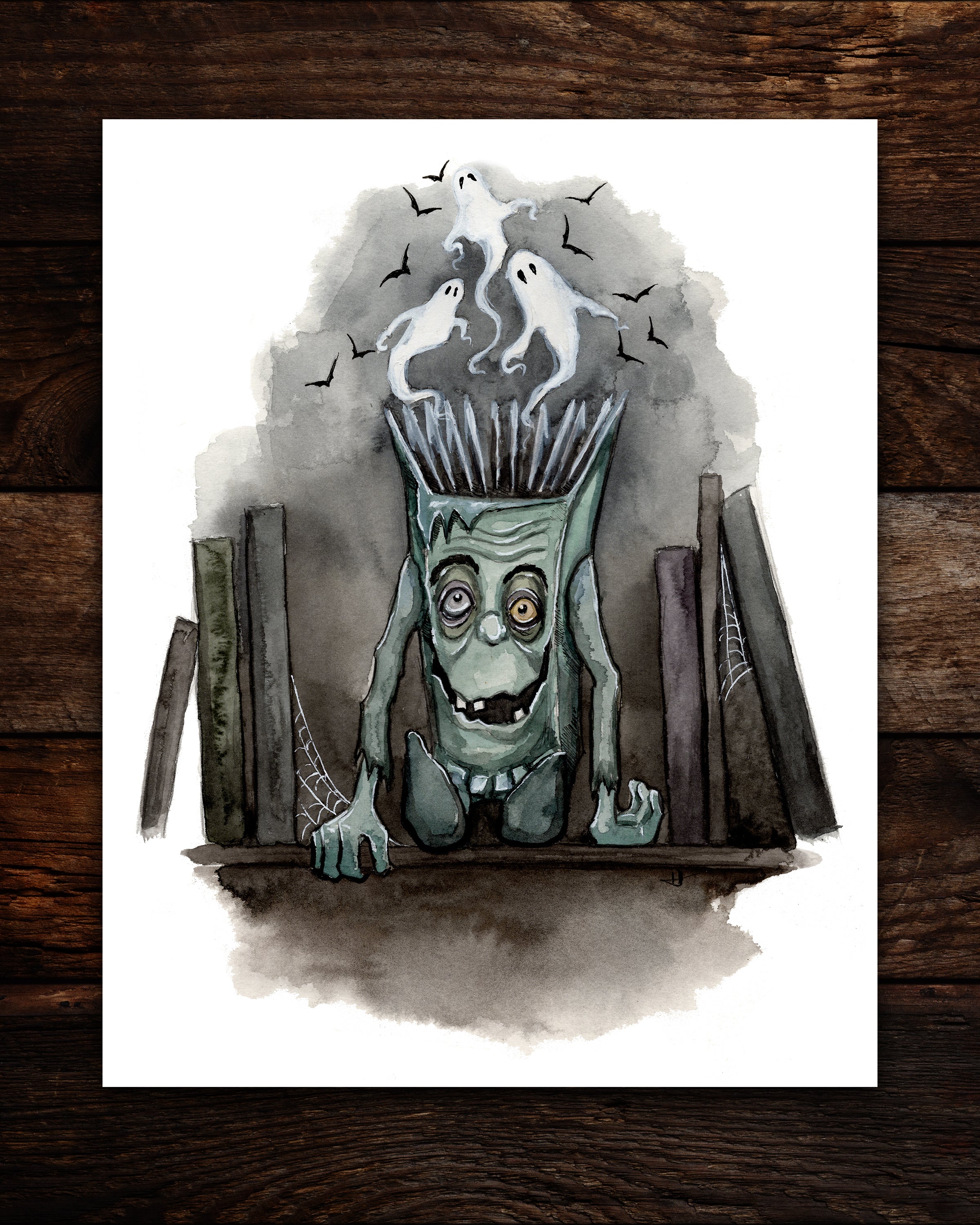 Horror Pagemaster Print