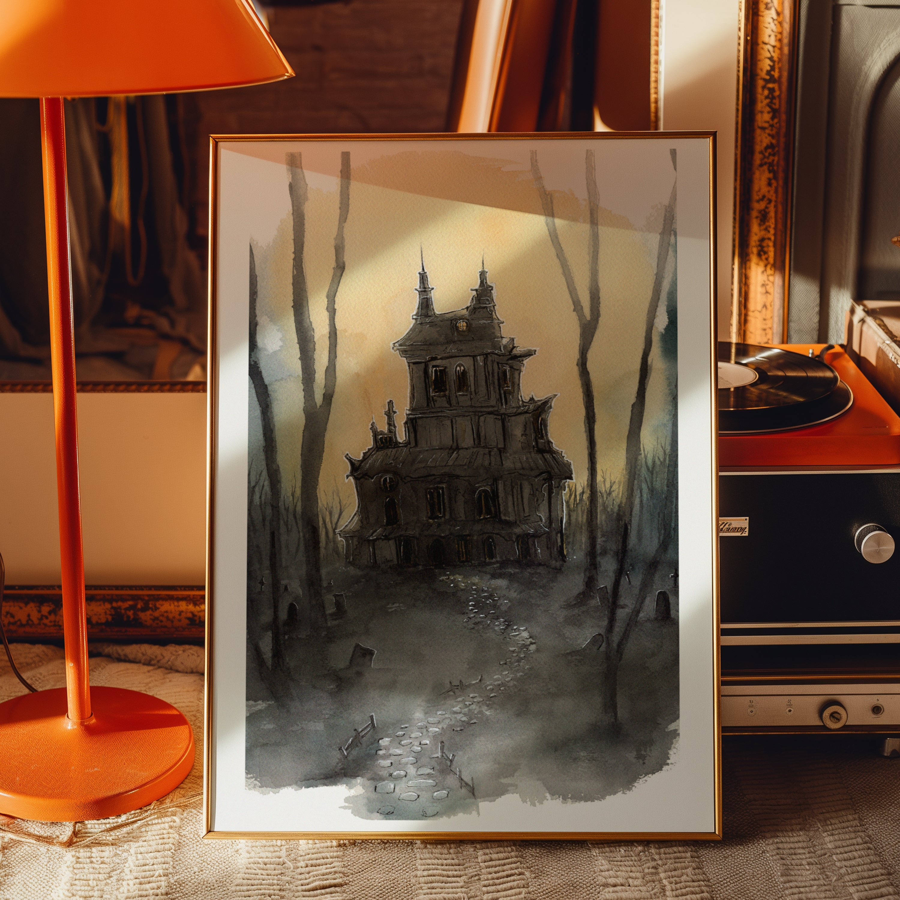 Haunted Manor Print