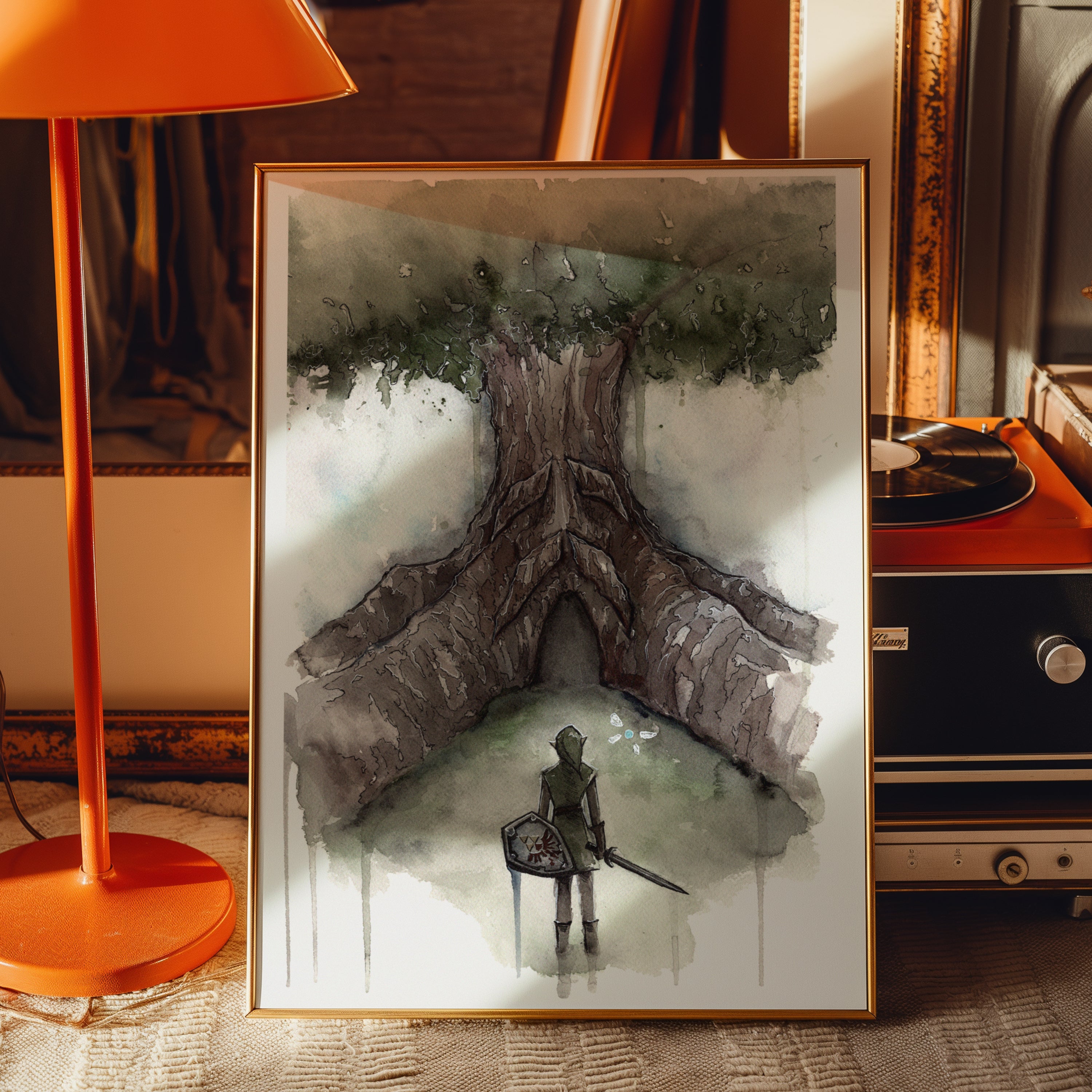 Deku Tree Print