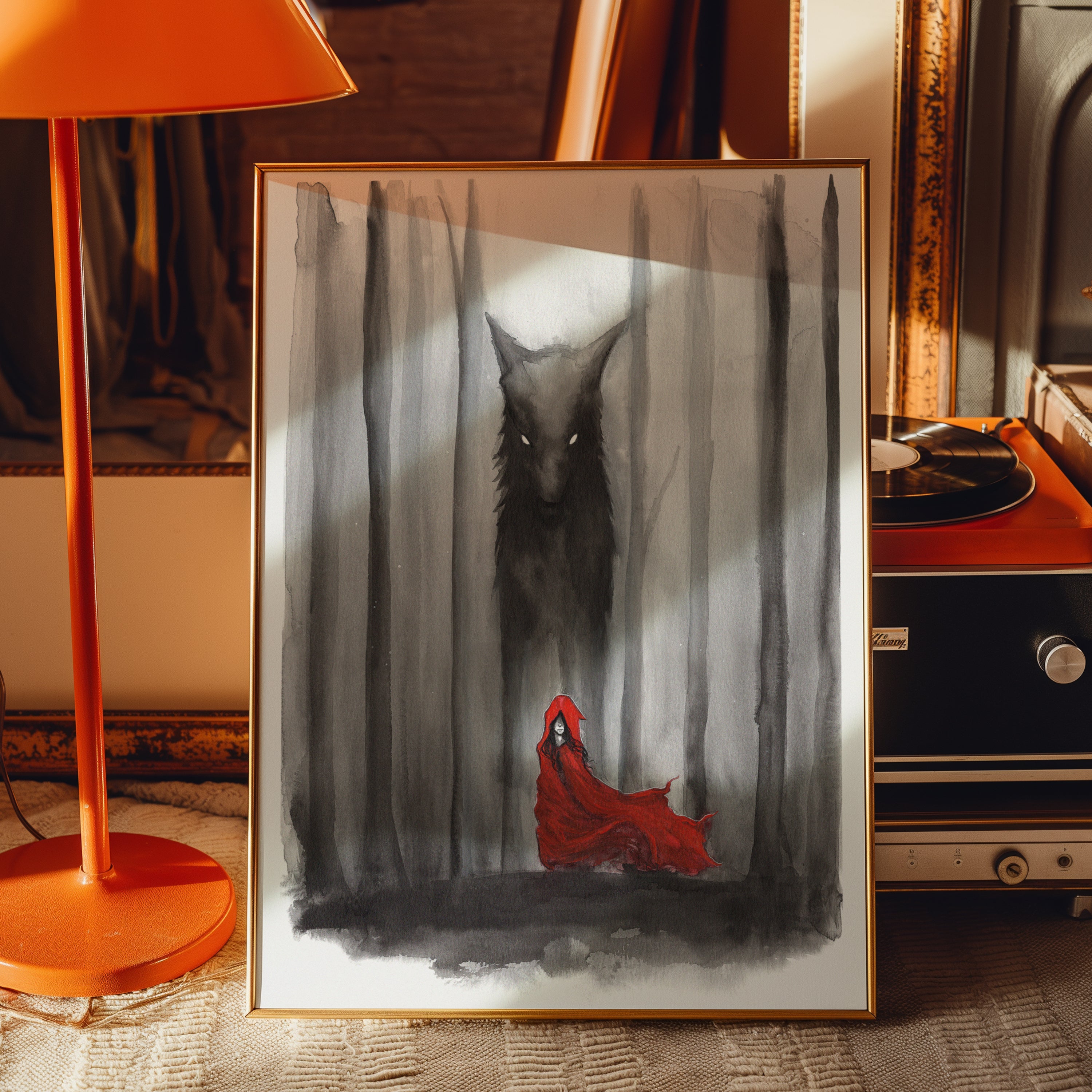 Red Riding Hood Print