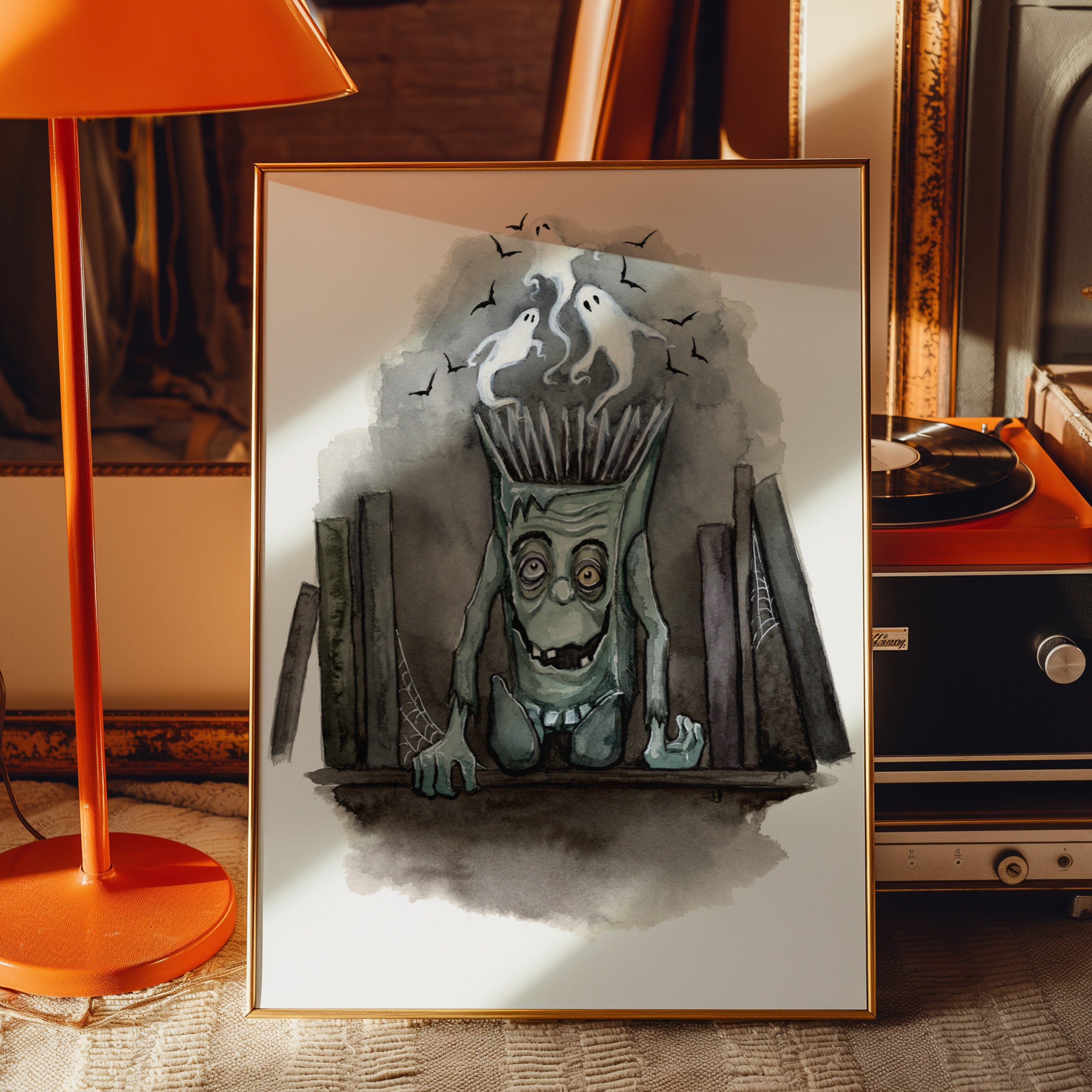 Horror Pagemaster Print