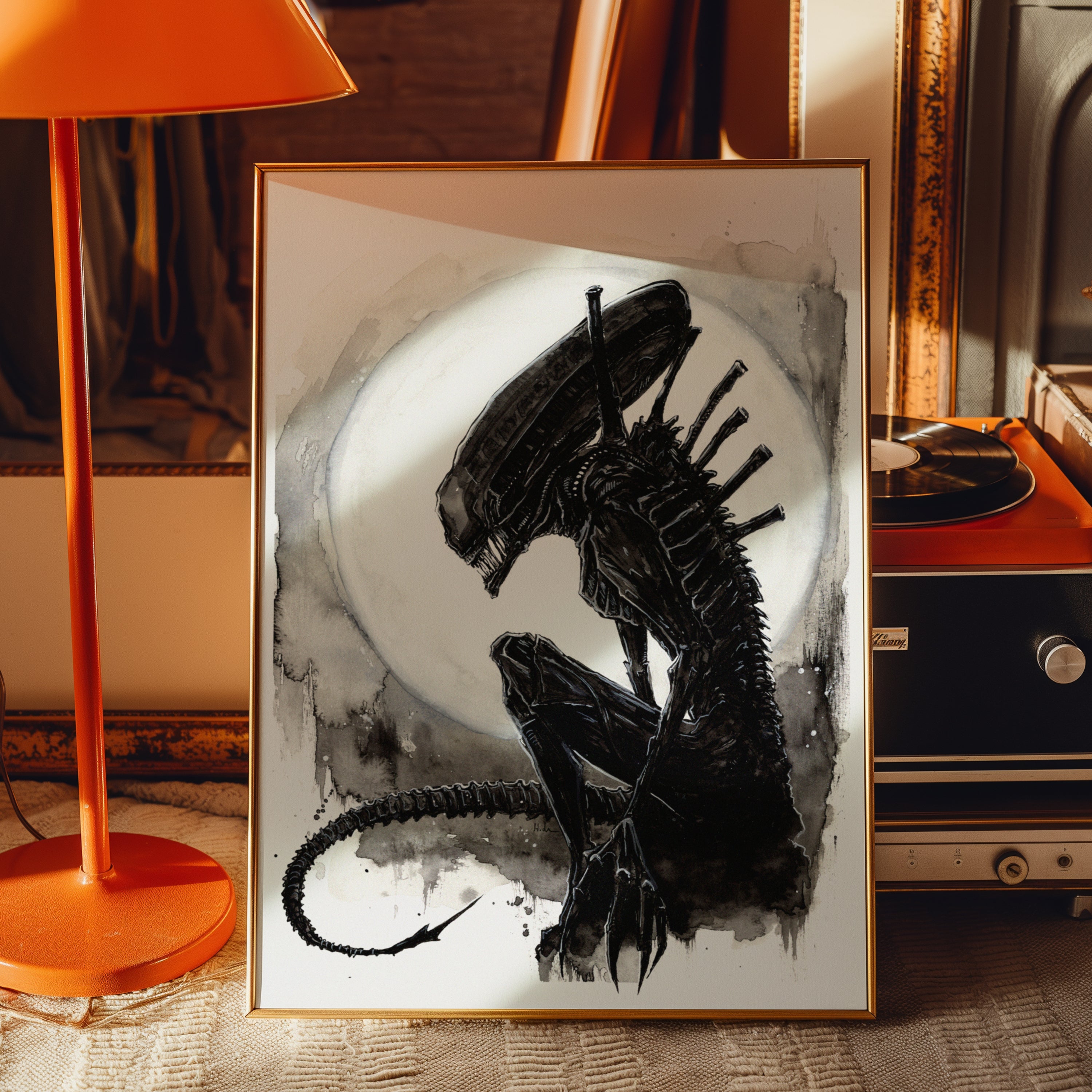 Xenomorph Print