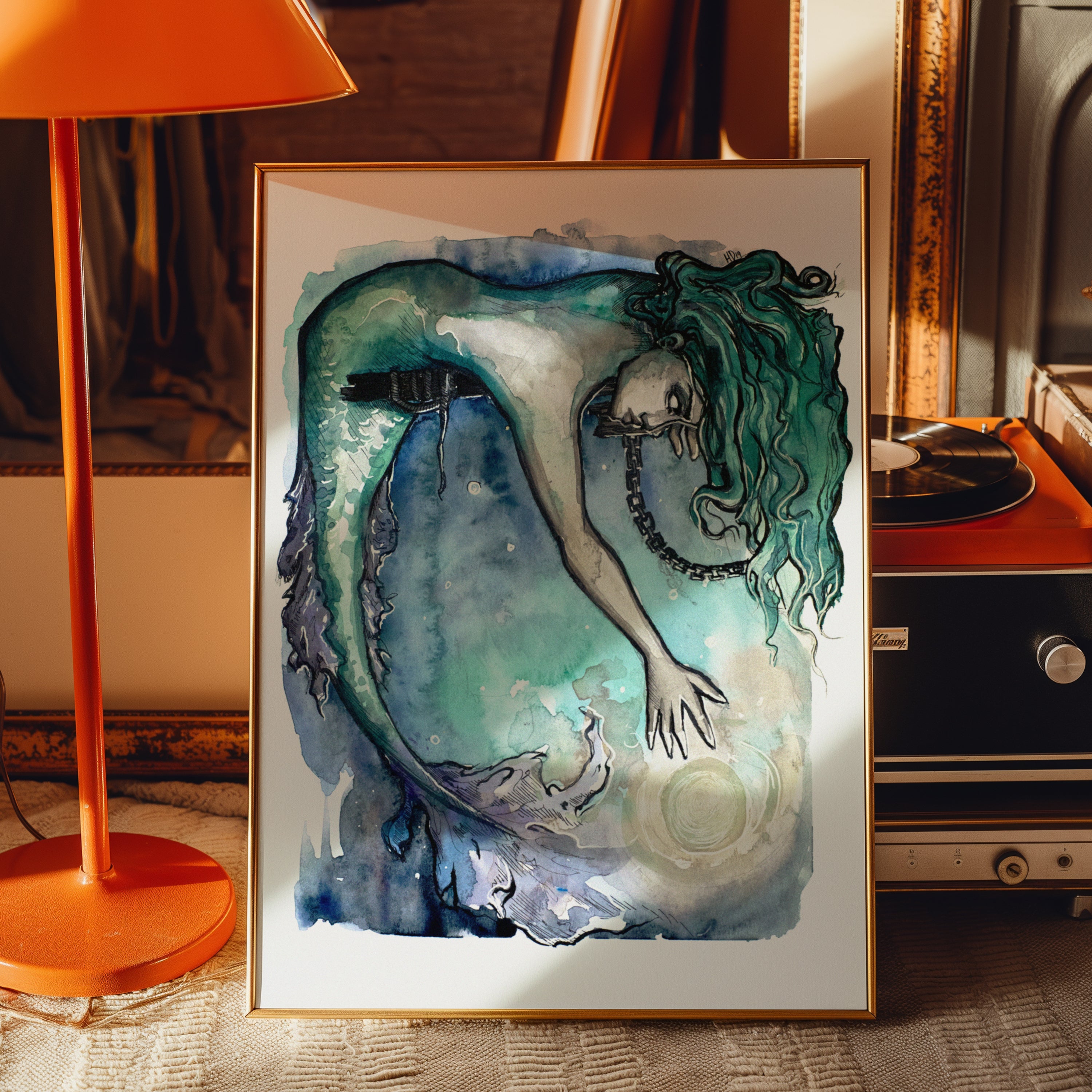 Mystical Mermaid Print