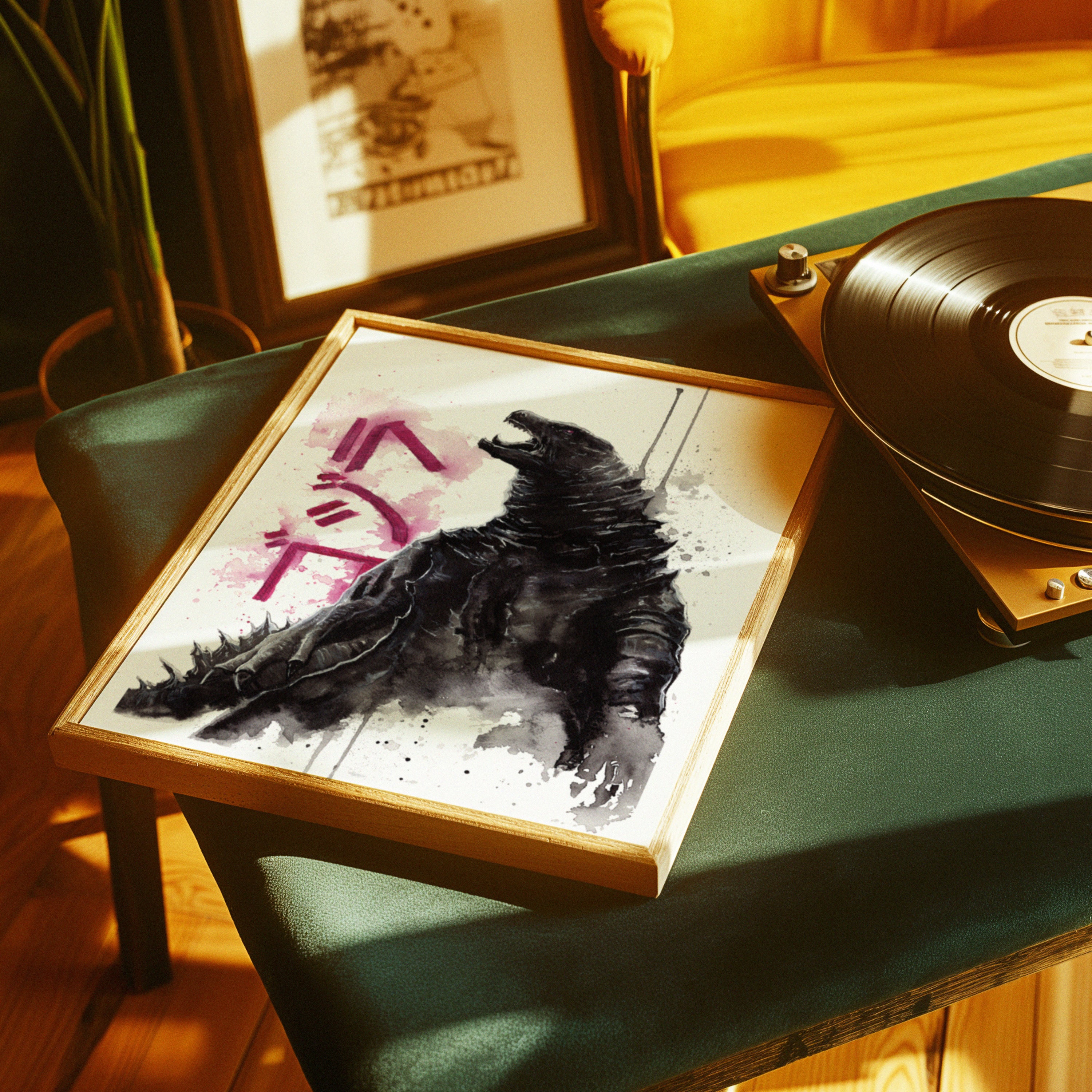 Godzilla Print
