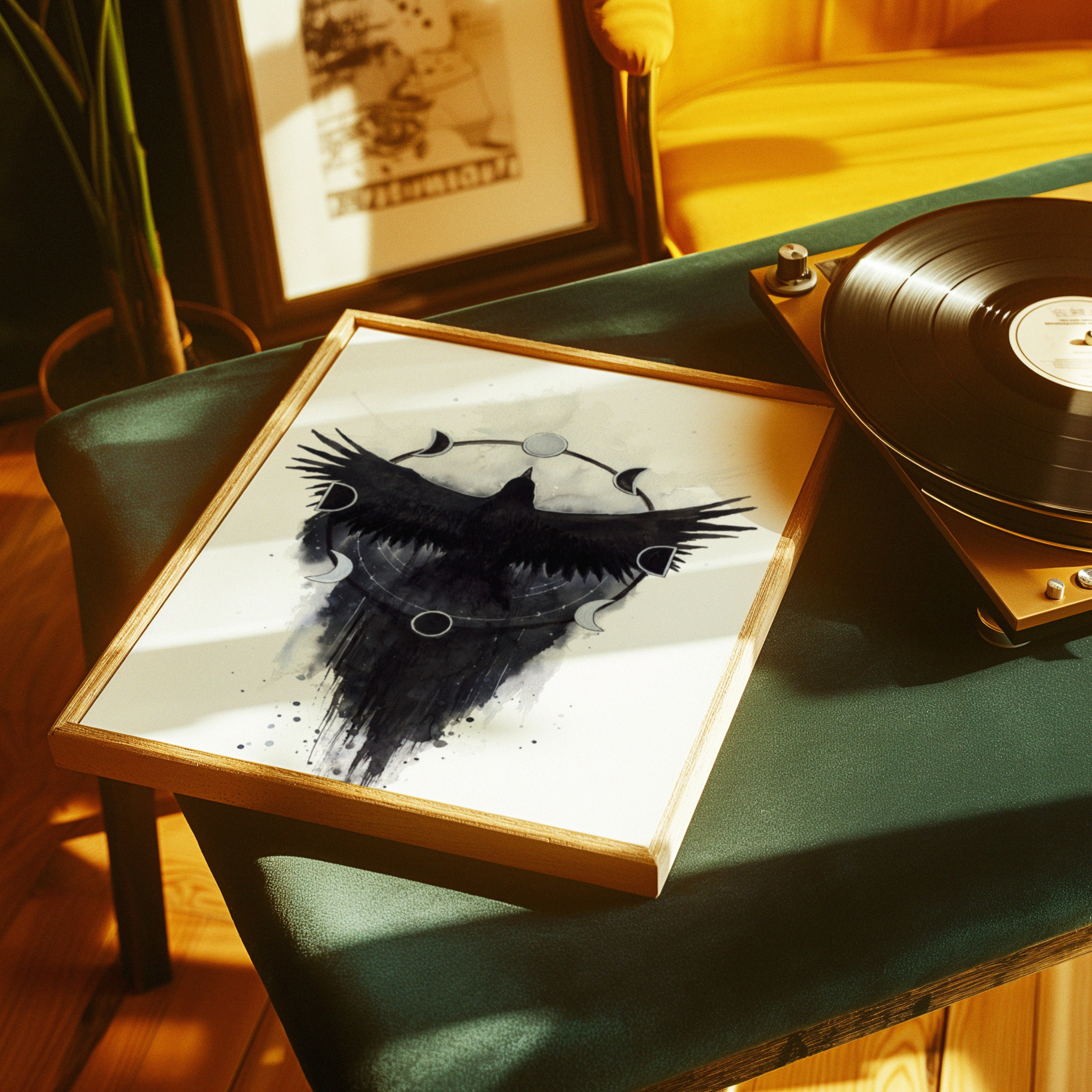 Lunar Raven Print