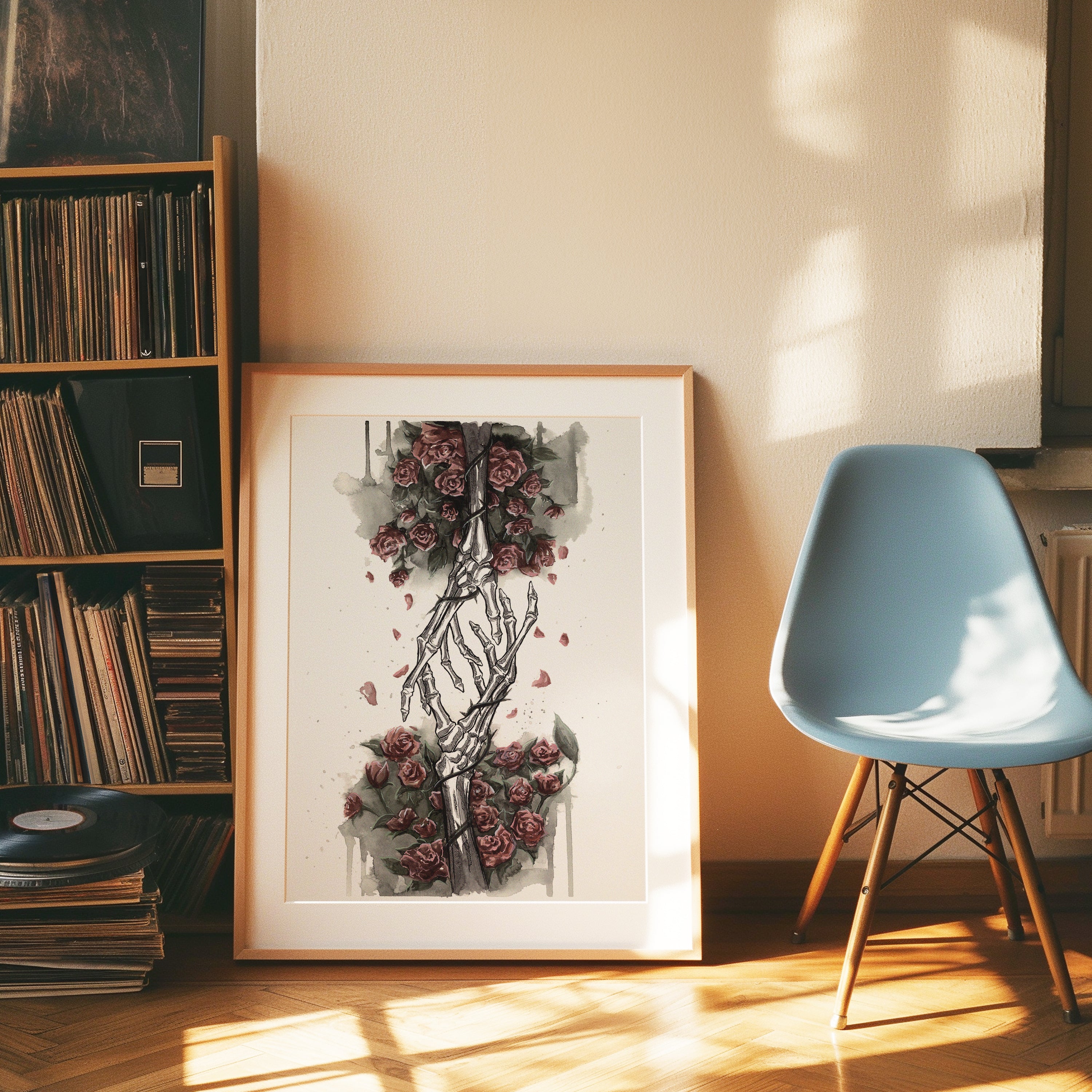 Thorns and Roses Print