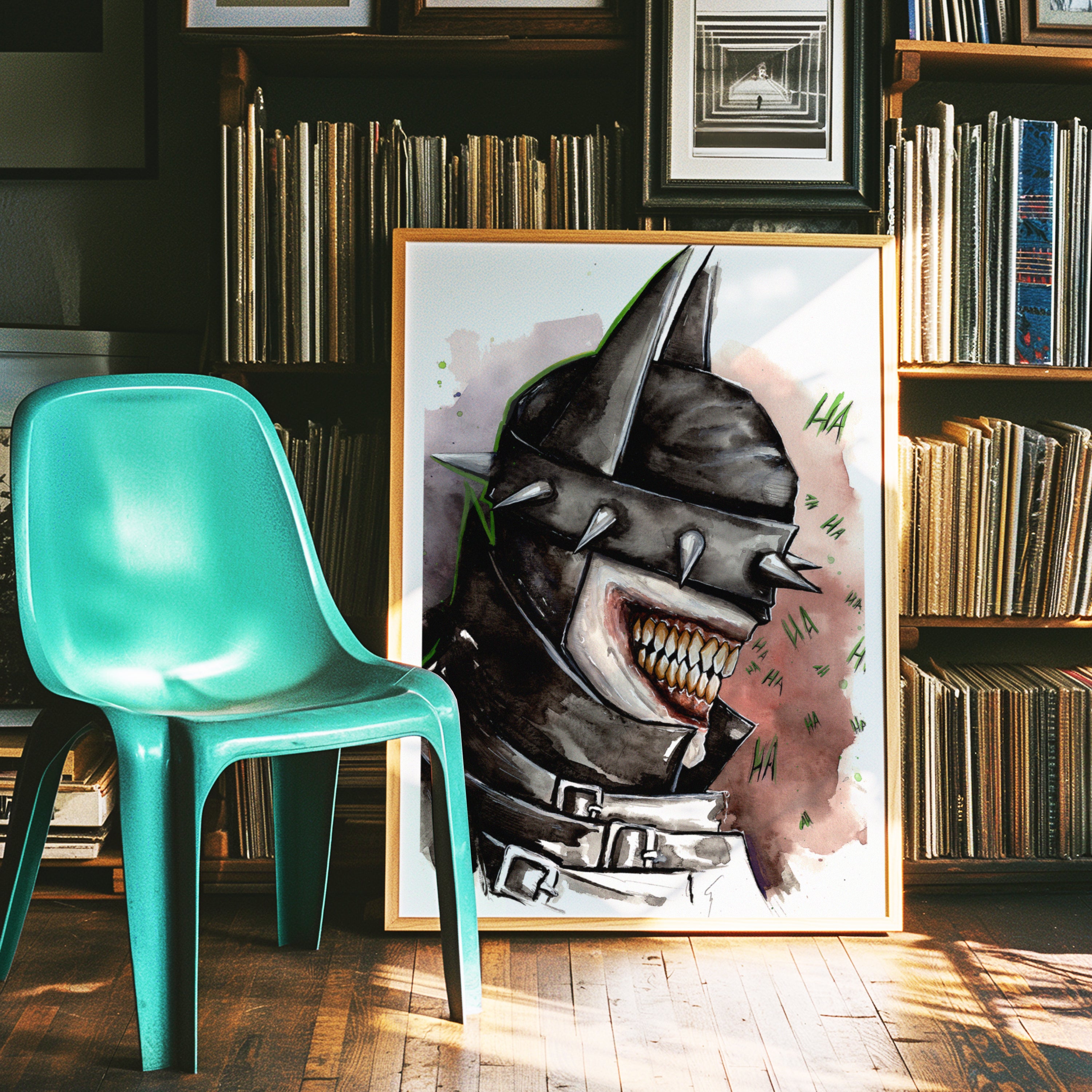 Batman Who Laughs Print