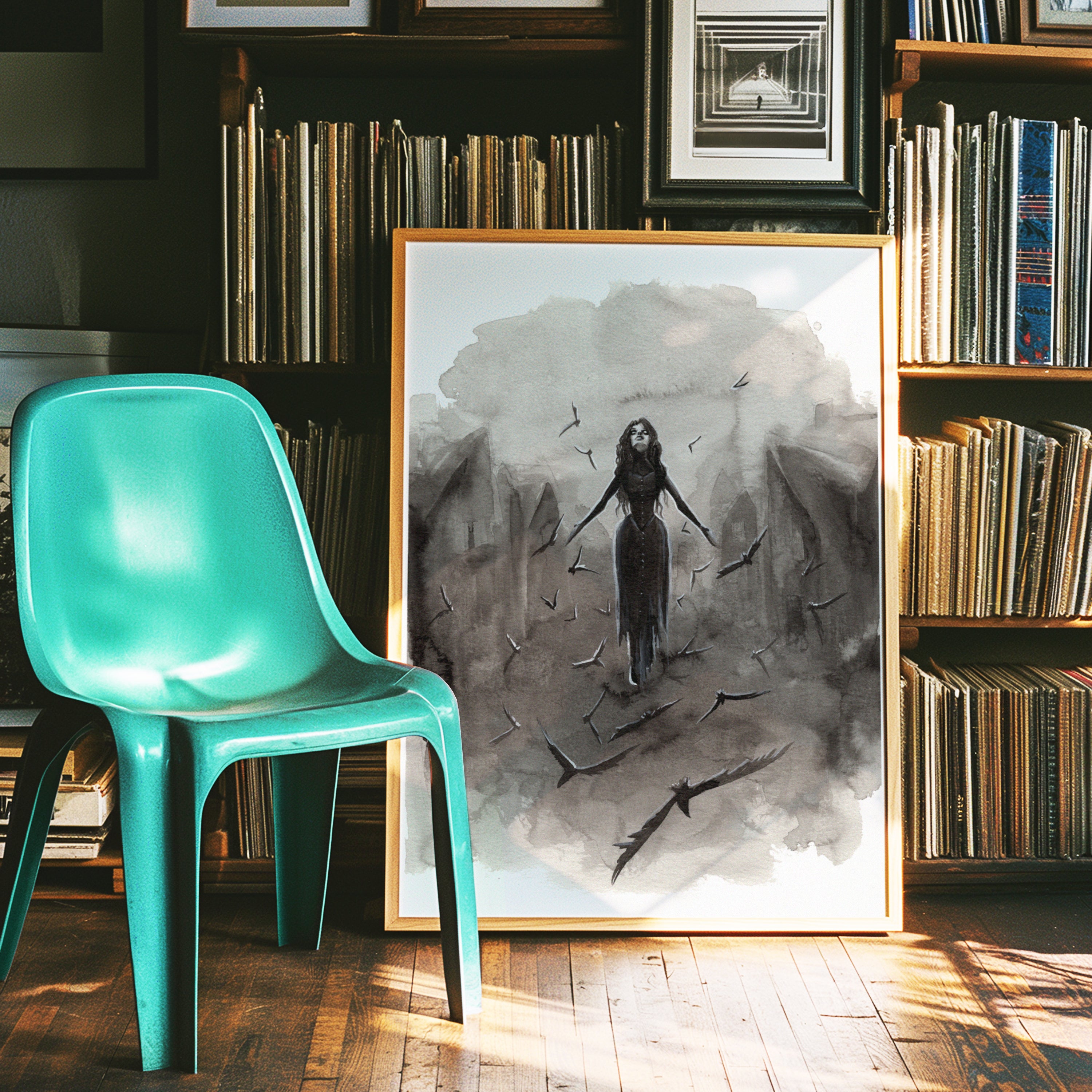 Salem Witch Print