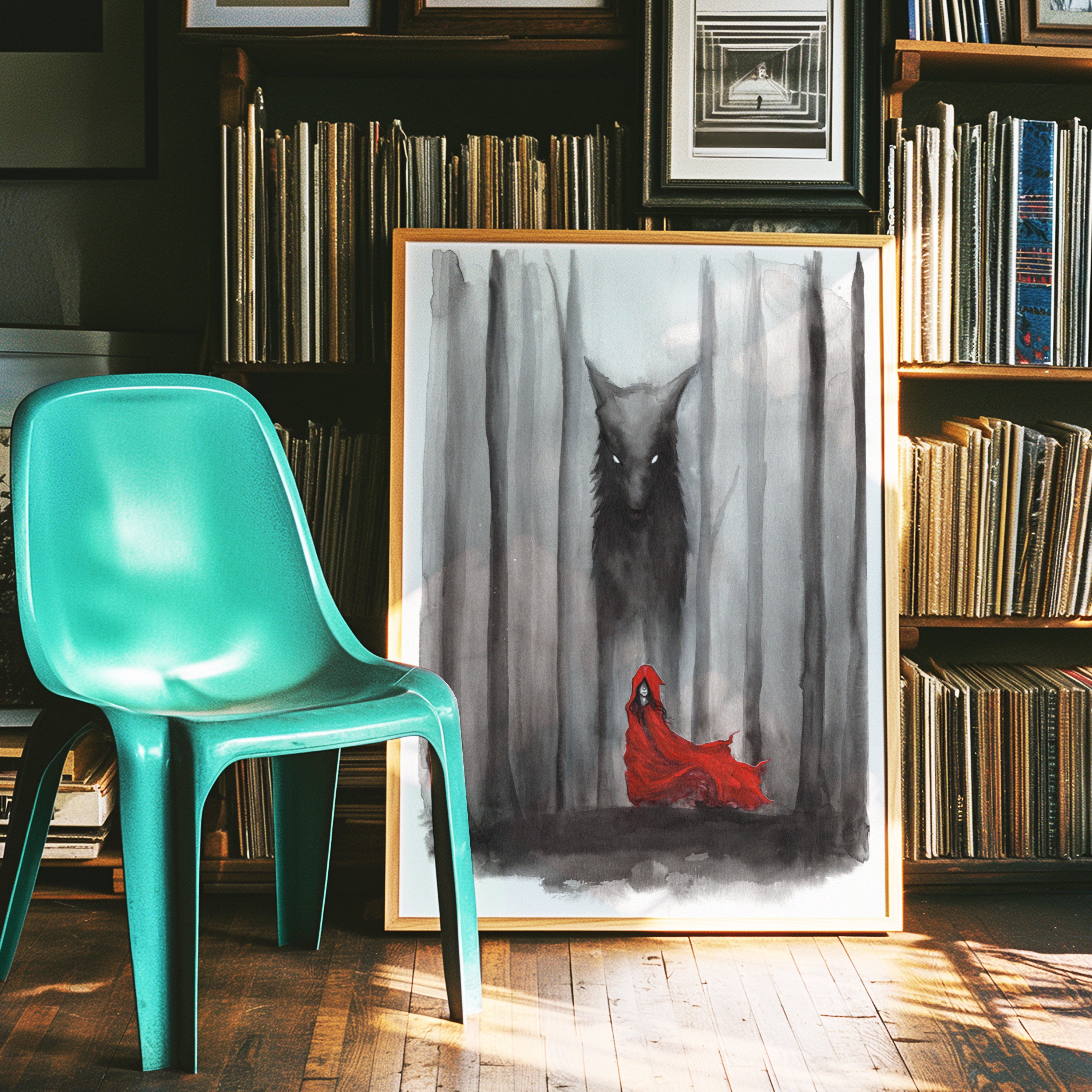 Red Riding Hood Print