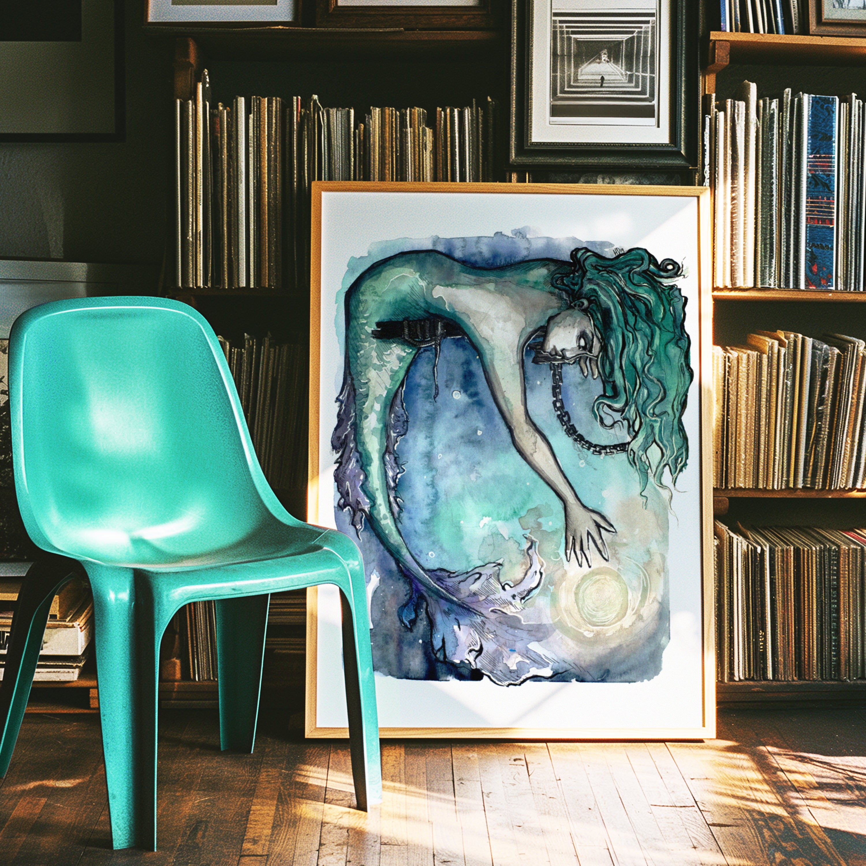 Mystical Mermaid Print