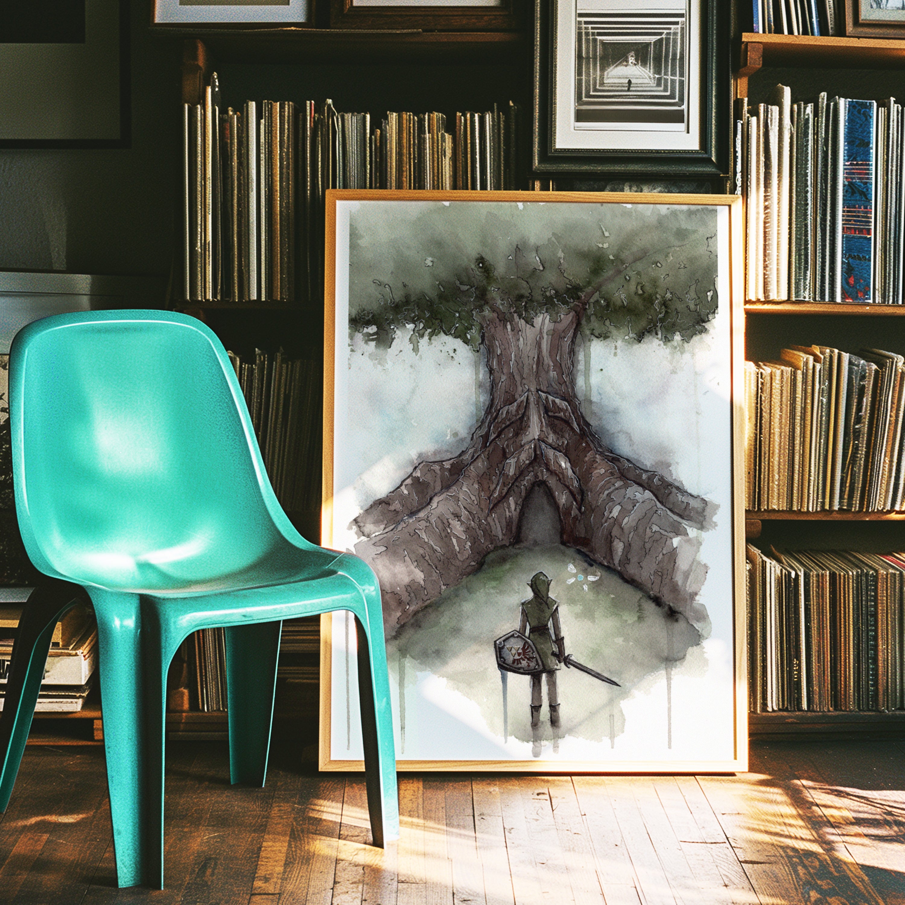 Deku Tree Print