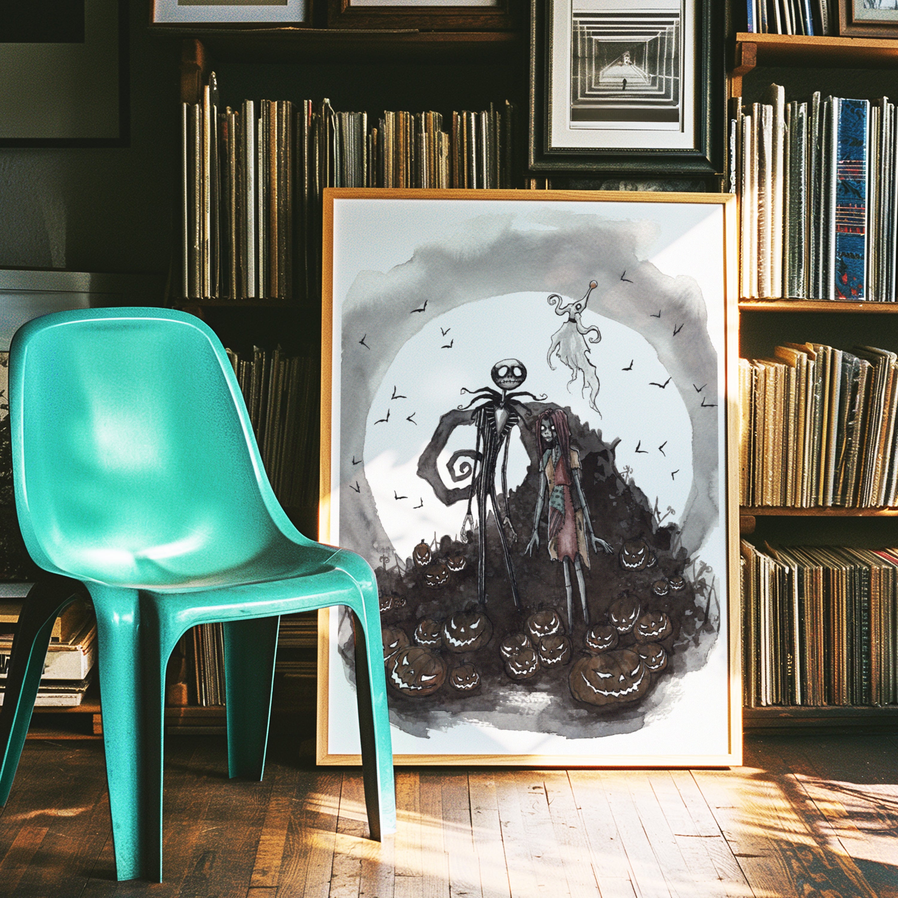 Jack + Sally Print