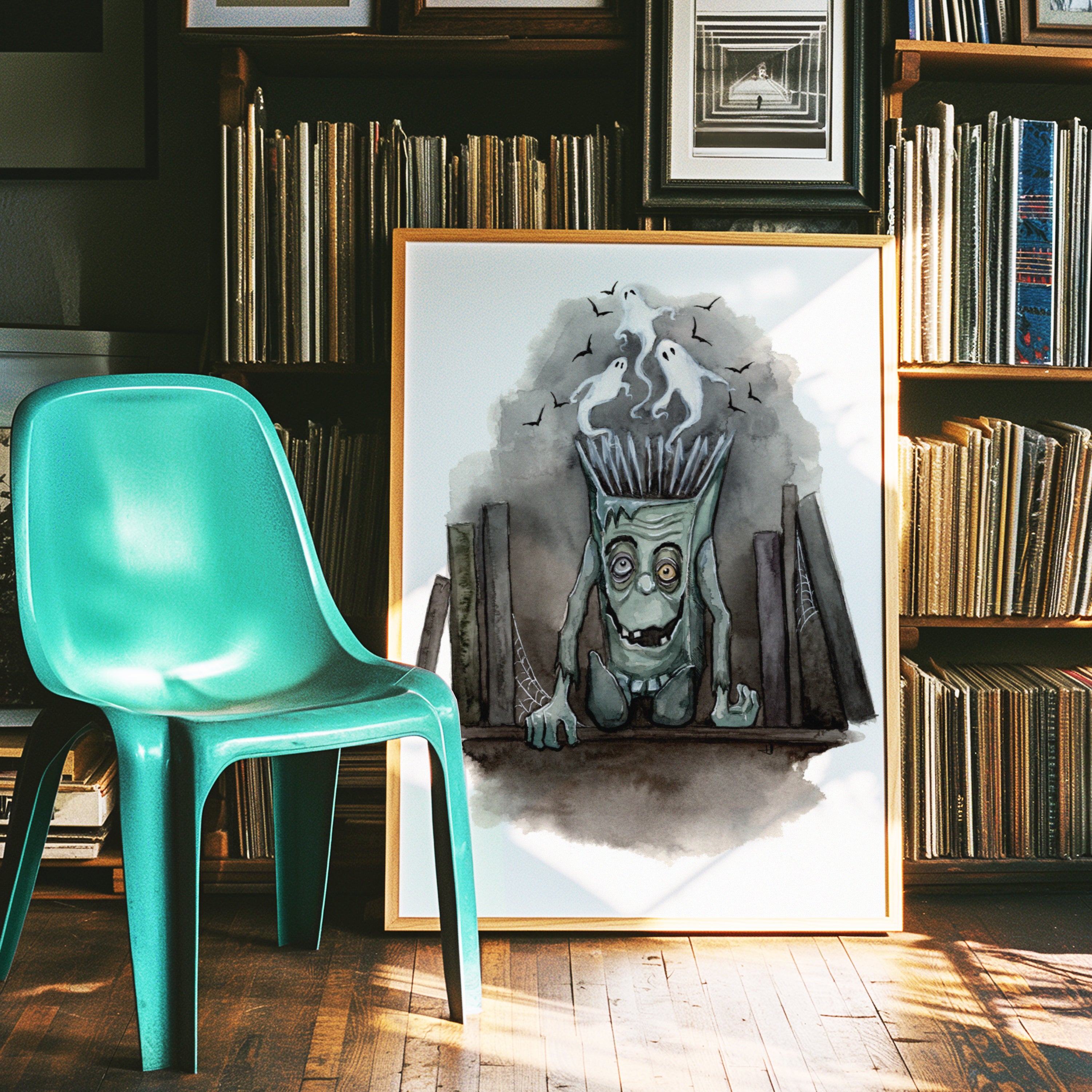 Horror Pagemaster Print