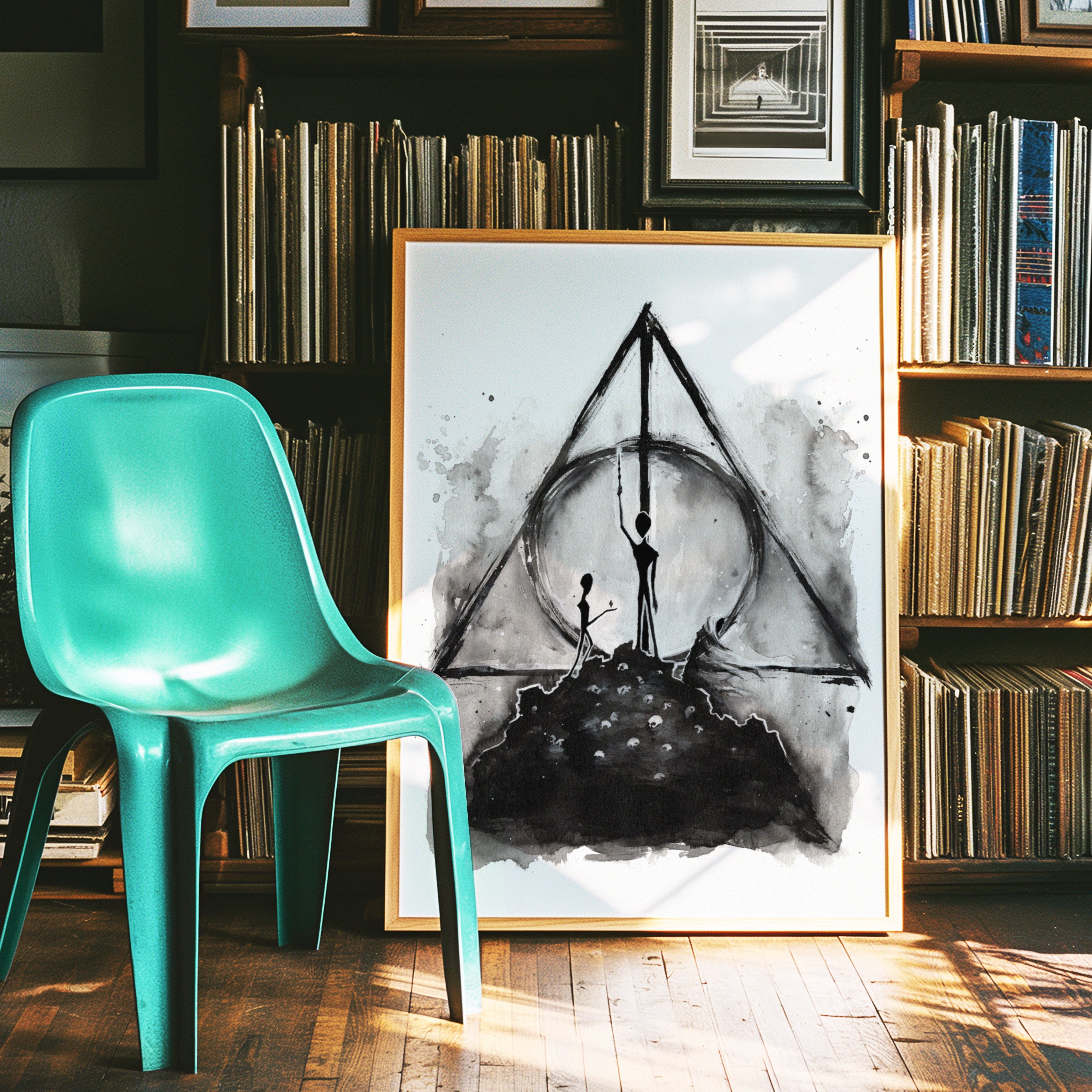Deathly Hallows Print