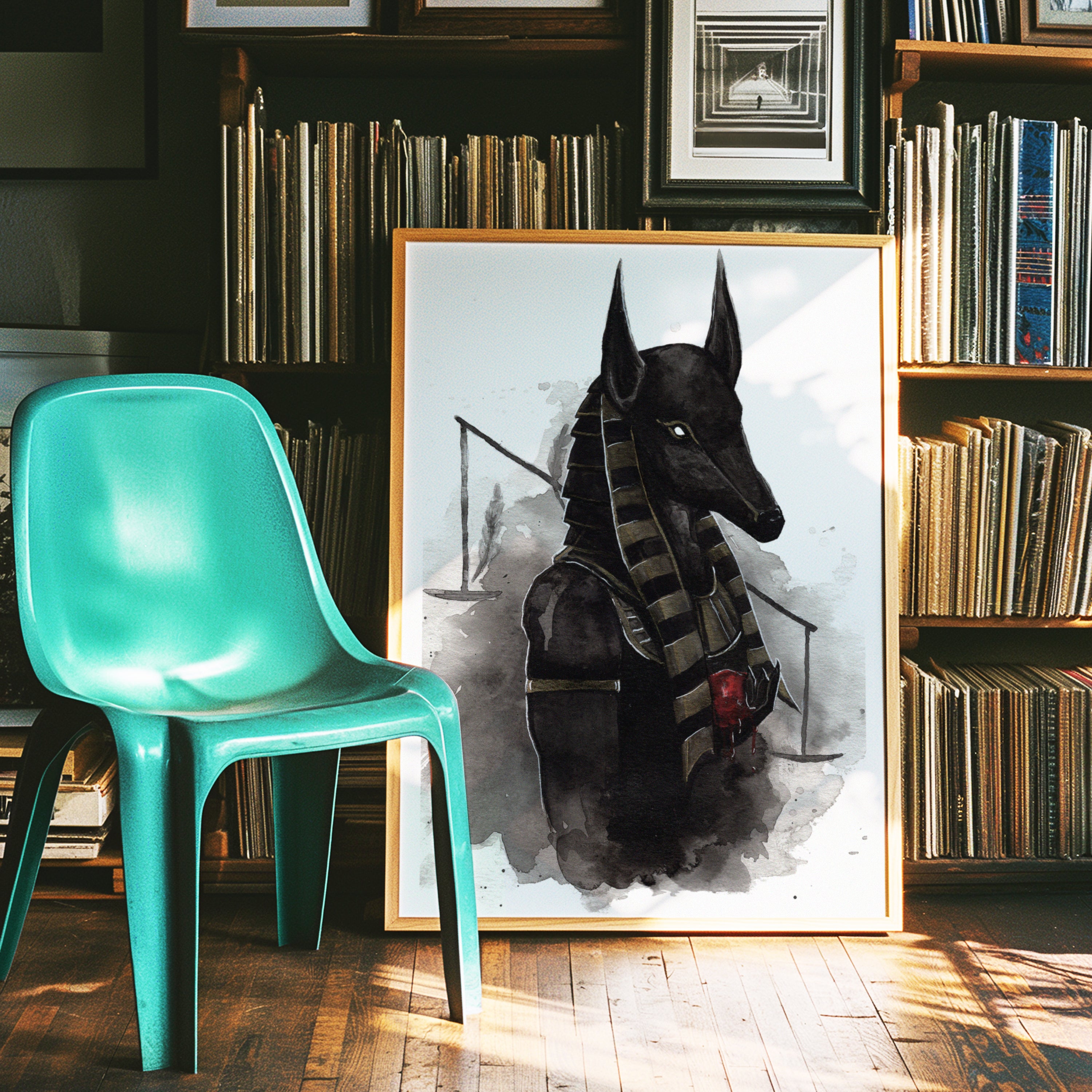 Anubis Print