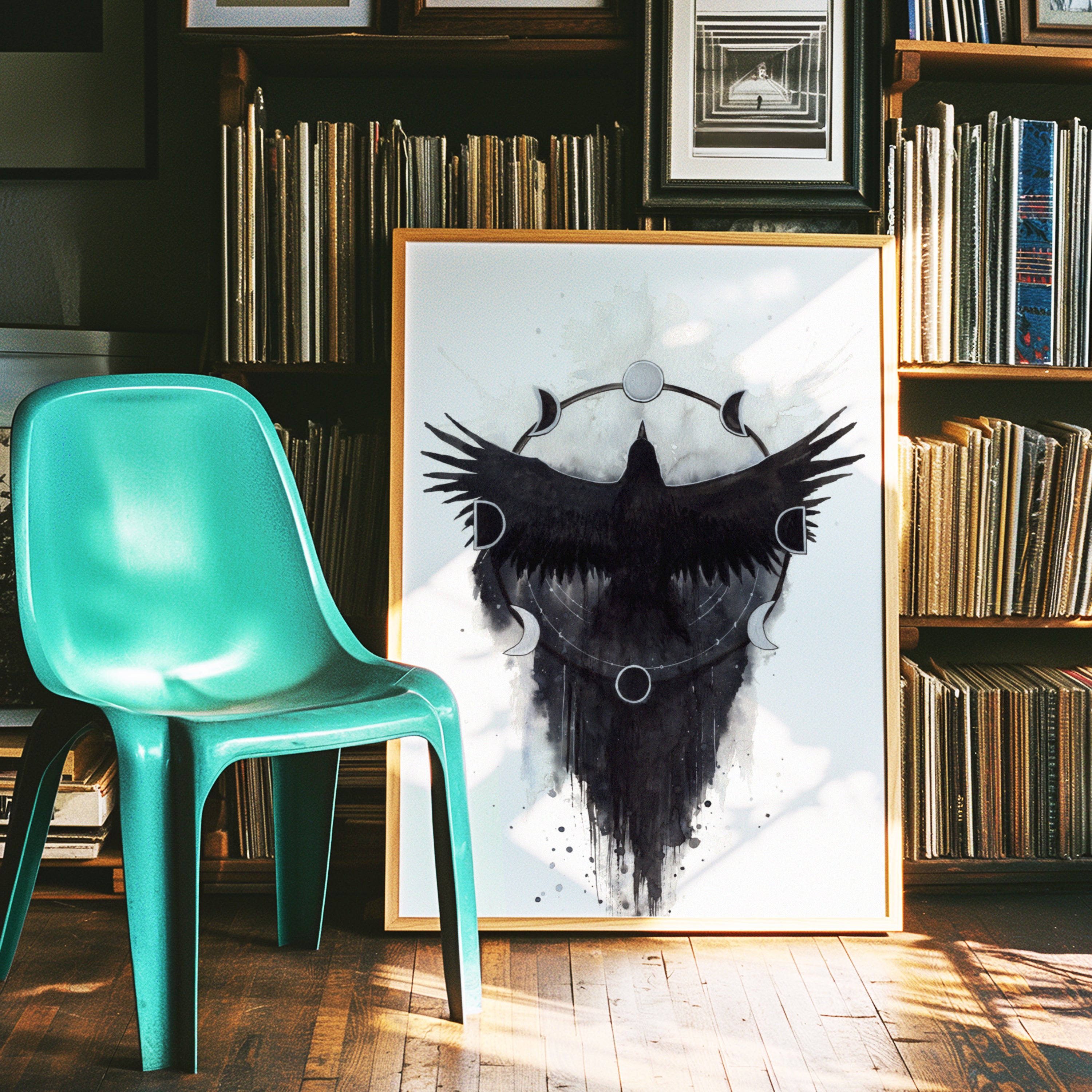 Lunar Raven Print