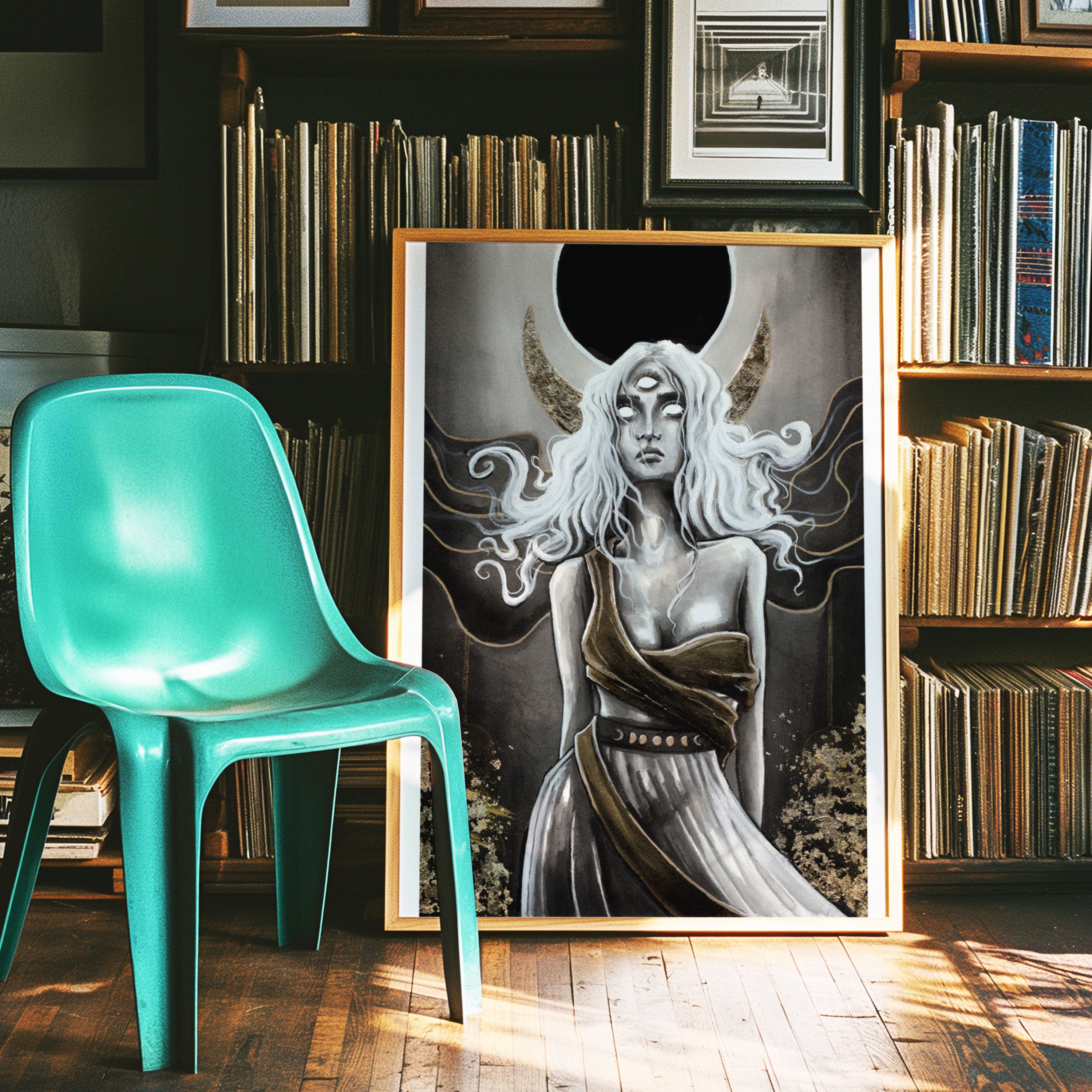 The High Priestess Print