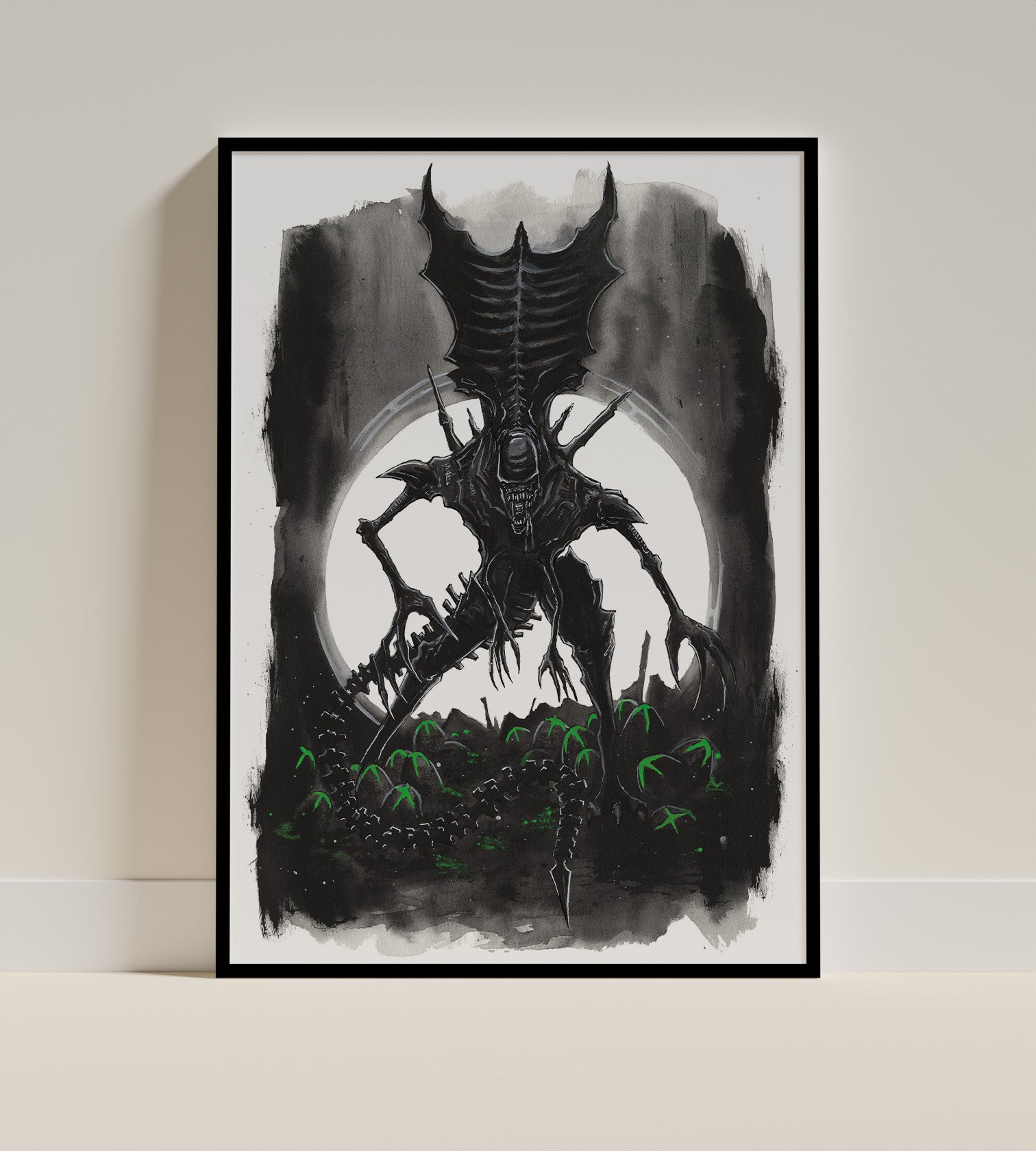 Xenomorph Queen Print