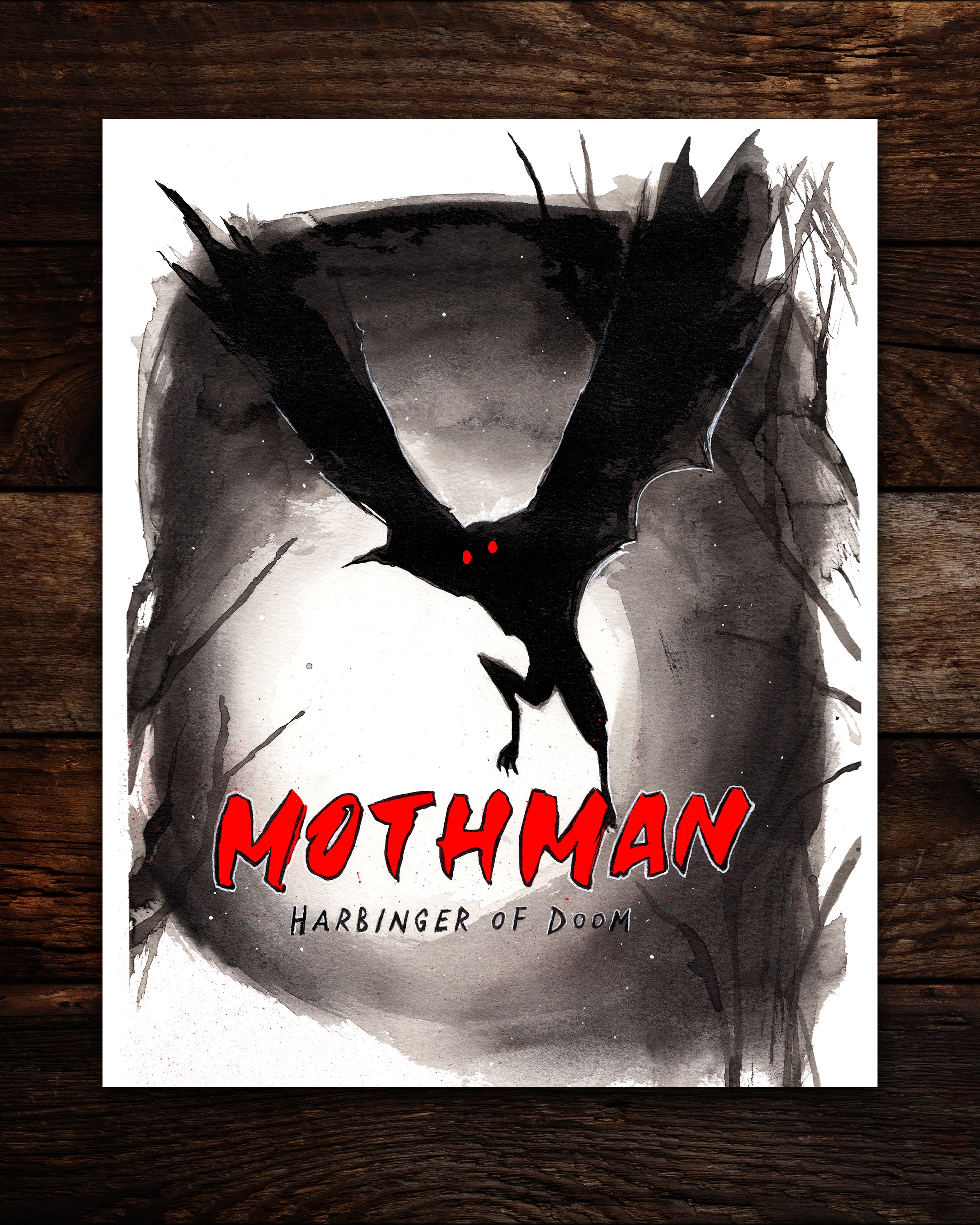 Mothman Print