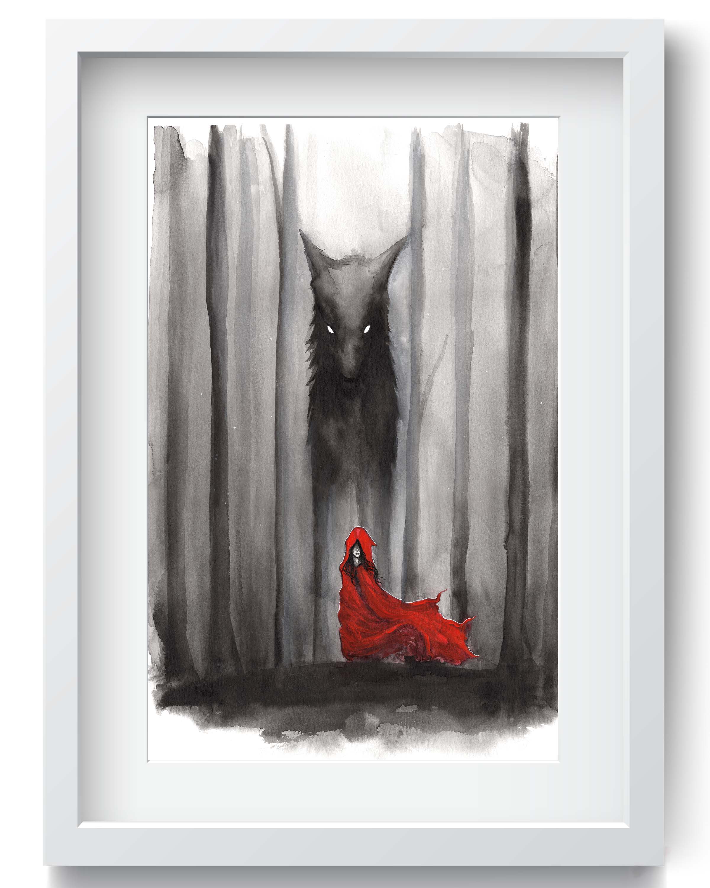 Red Riding Hood Print (New)