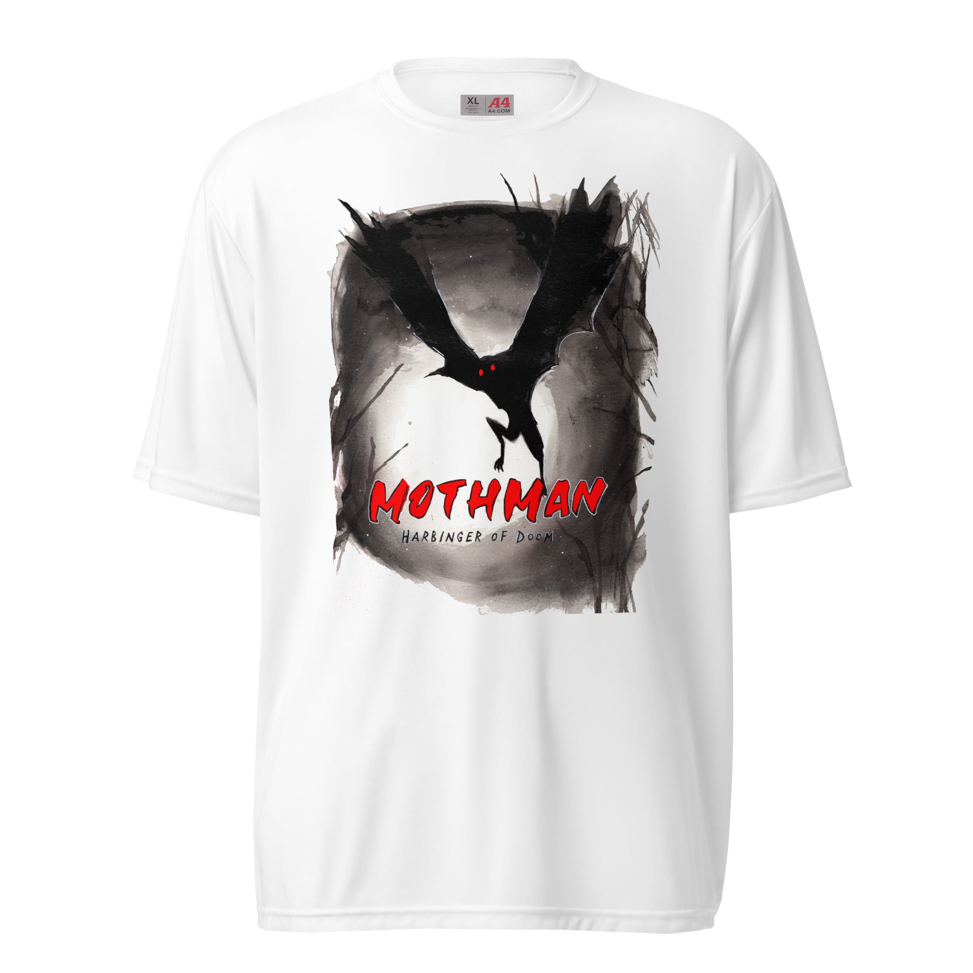 Mothman Unisex Performance Crew Neck T-Shirt