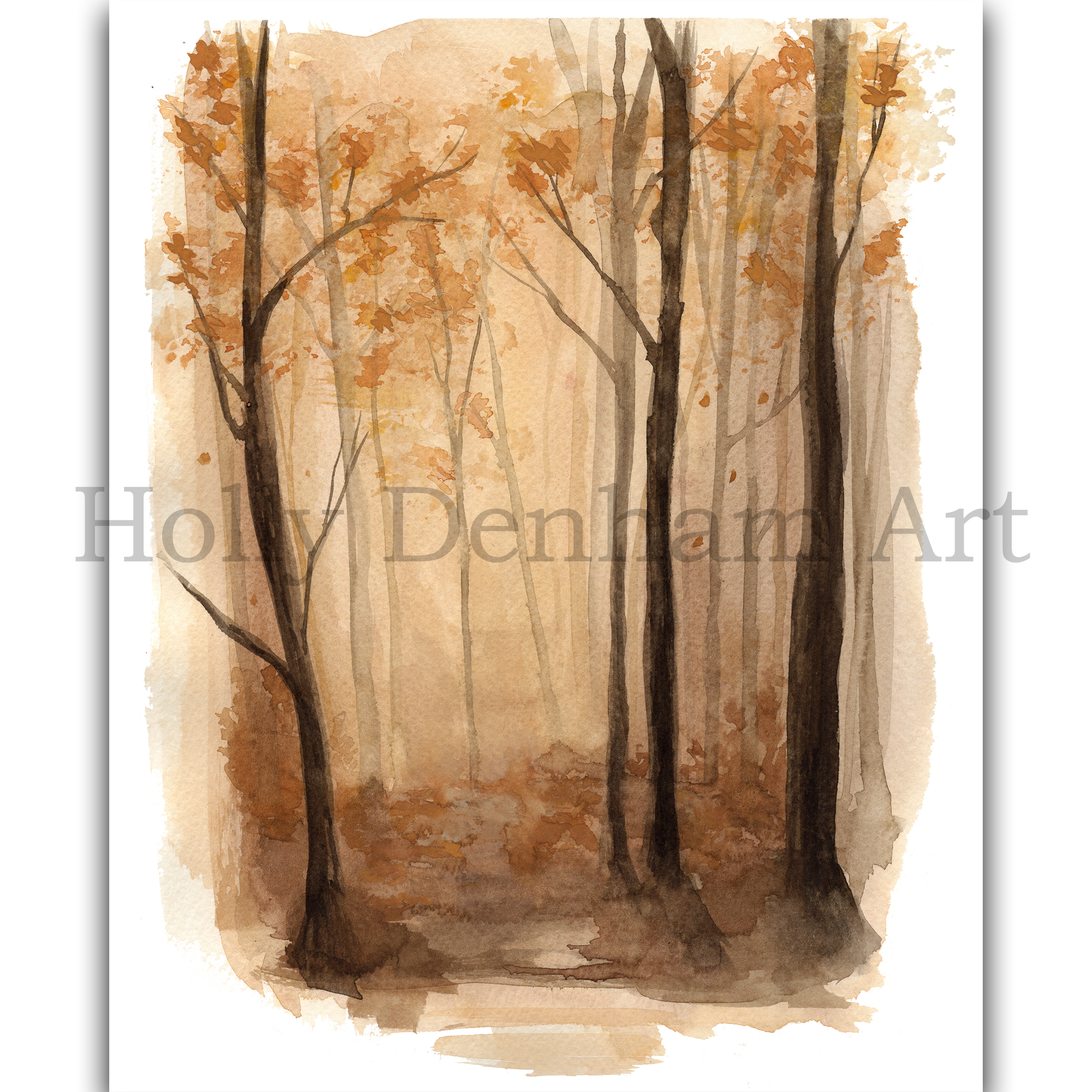 Autumn Woods Print