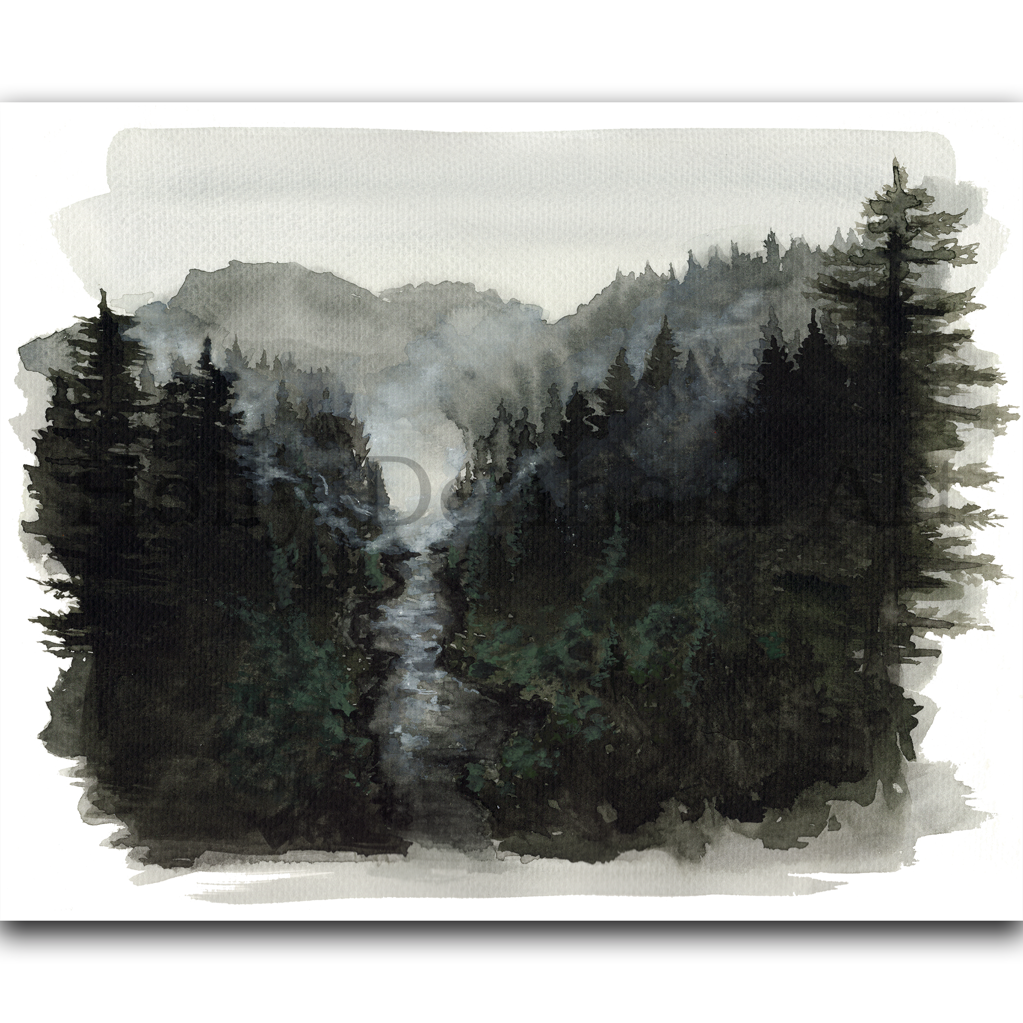 Dark Forest Print